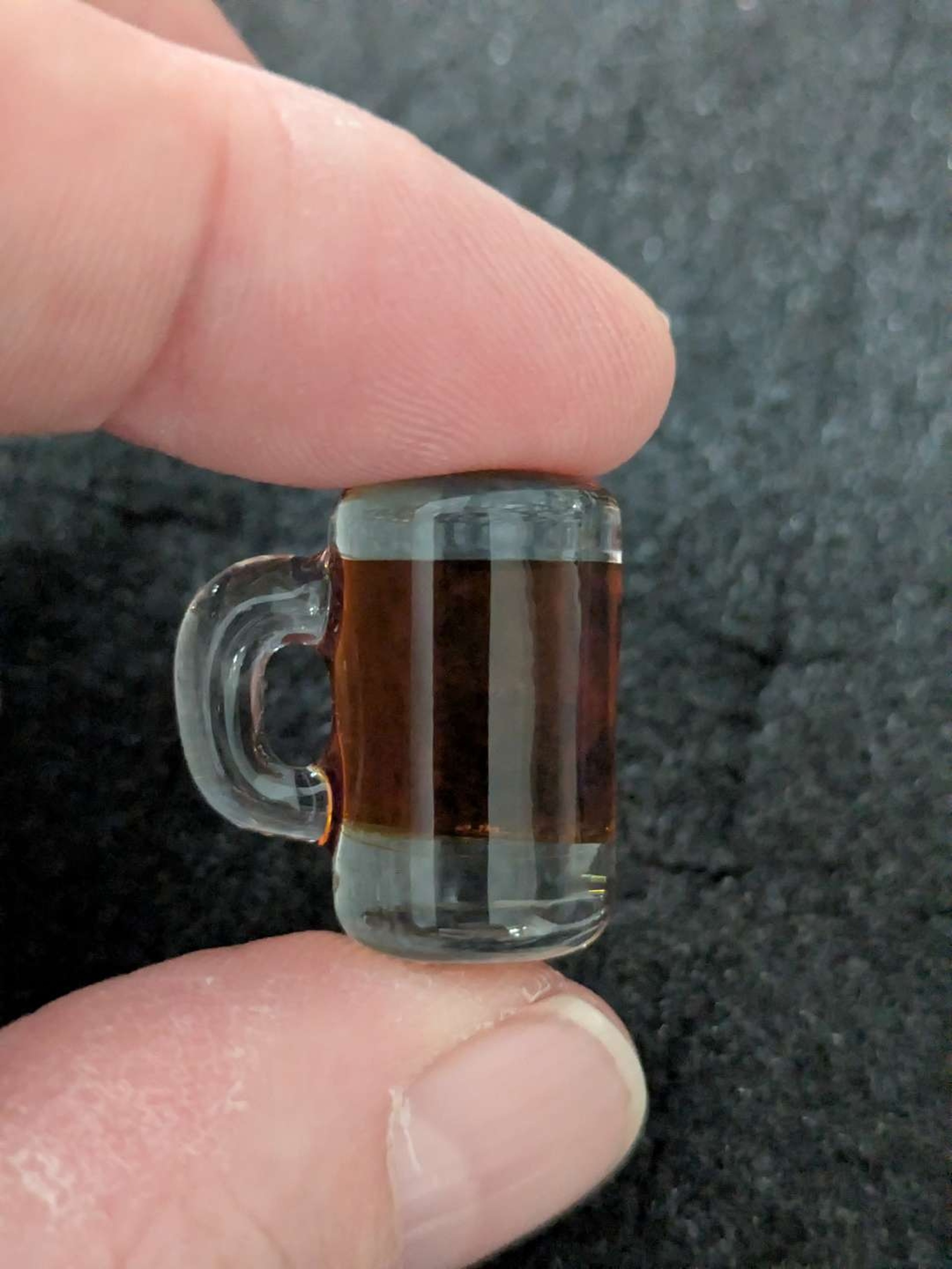 Dark Beer Mug Pendant image 0