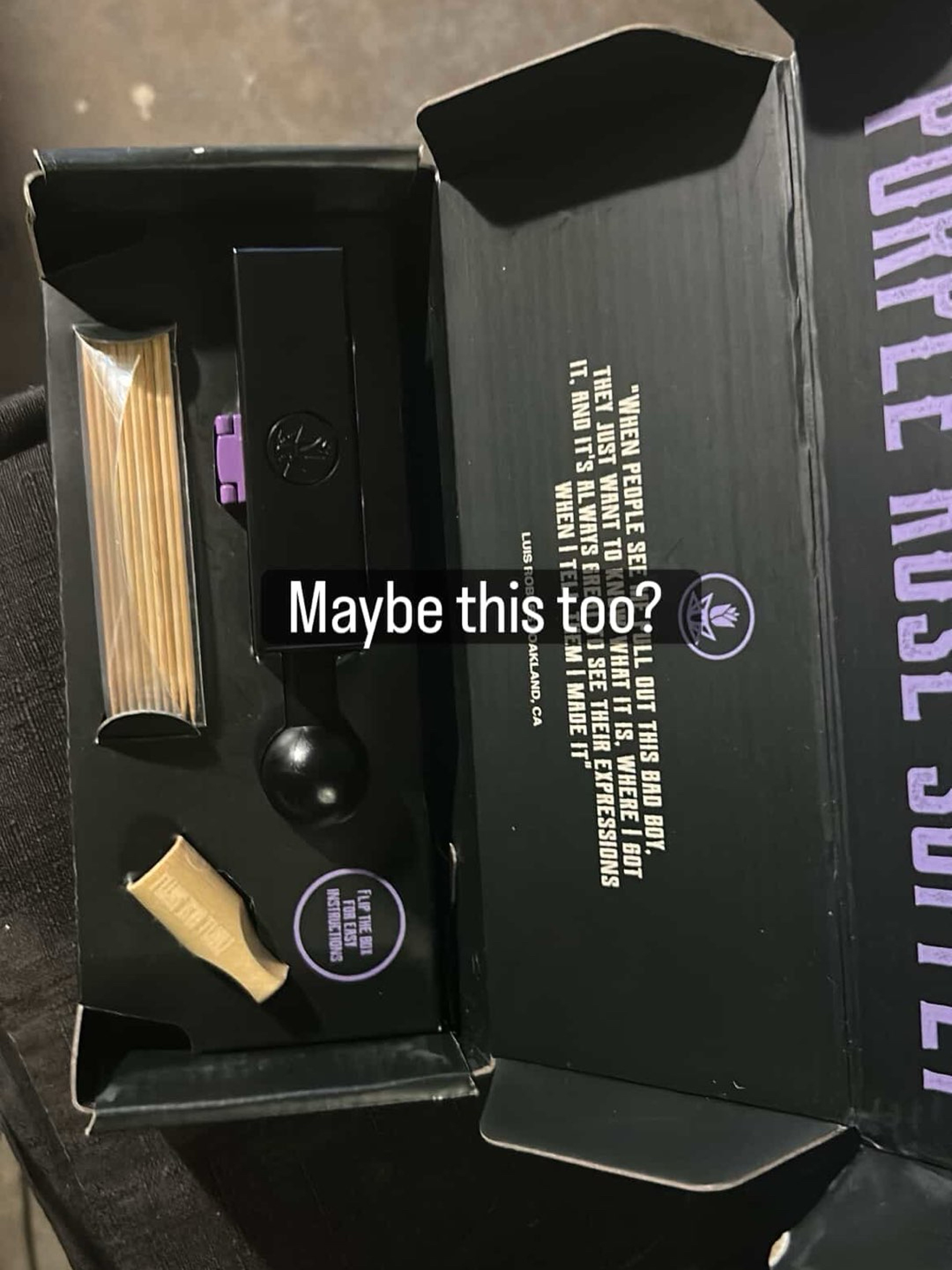 Preview pic of Purple rose supply cannagar roller