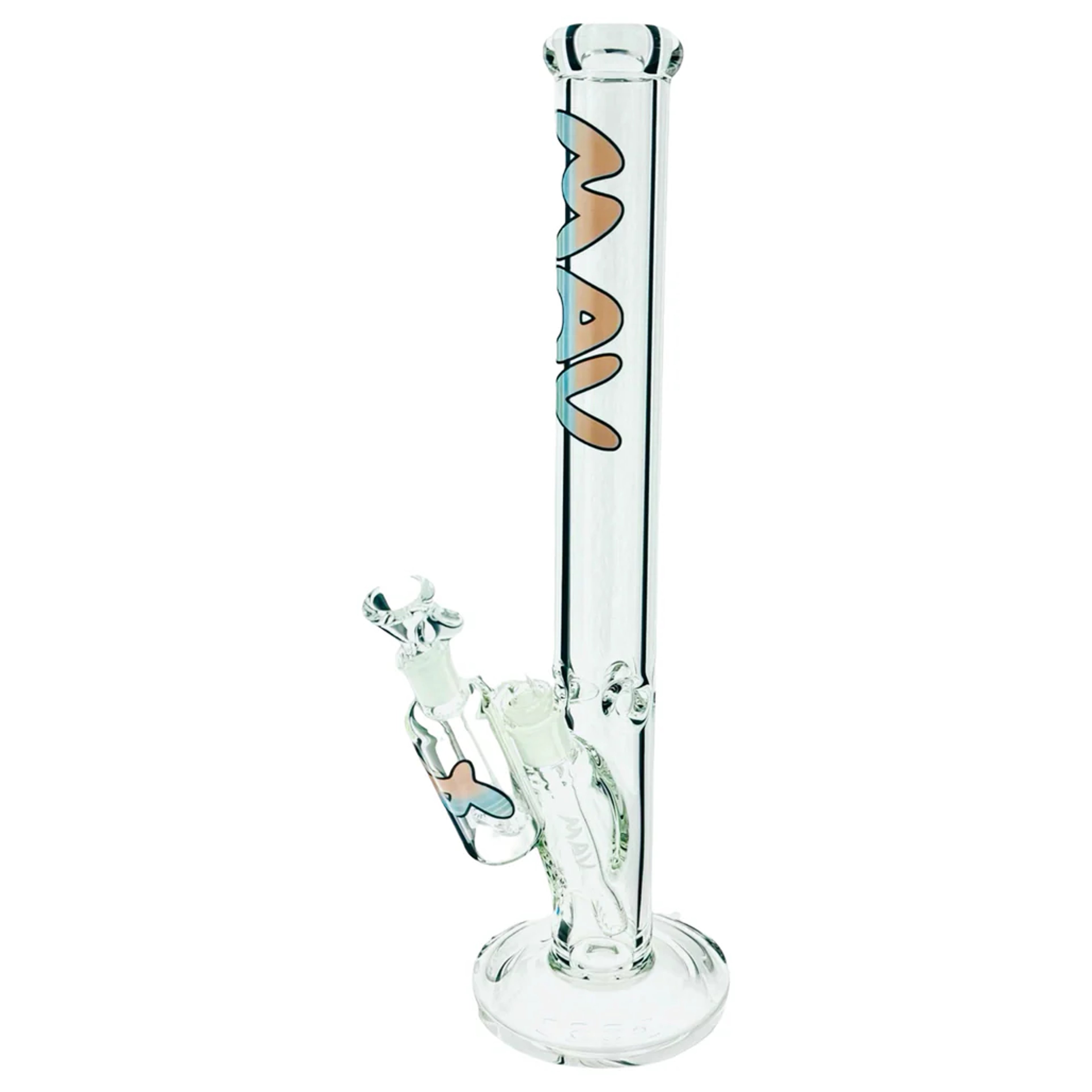 Preview pic of MAV Glass 18" x 9mm Vice 2.0 Slab Straight Bong + Ash Catcher Combo