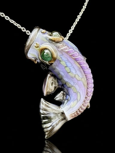 Preview pic of Nathan Belmont Koi Pendant