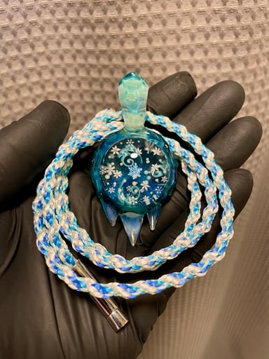 Preview pic of 2024 Chaka Pendant with Rare Ghost Snowflake Millie and a Custom Lace