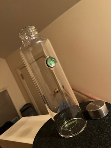 Preview pic of Chromium dot bottle with Opal