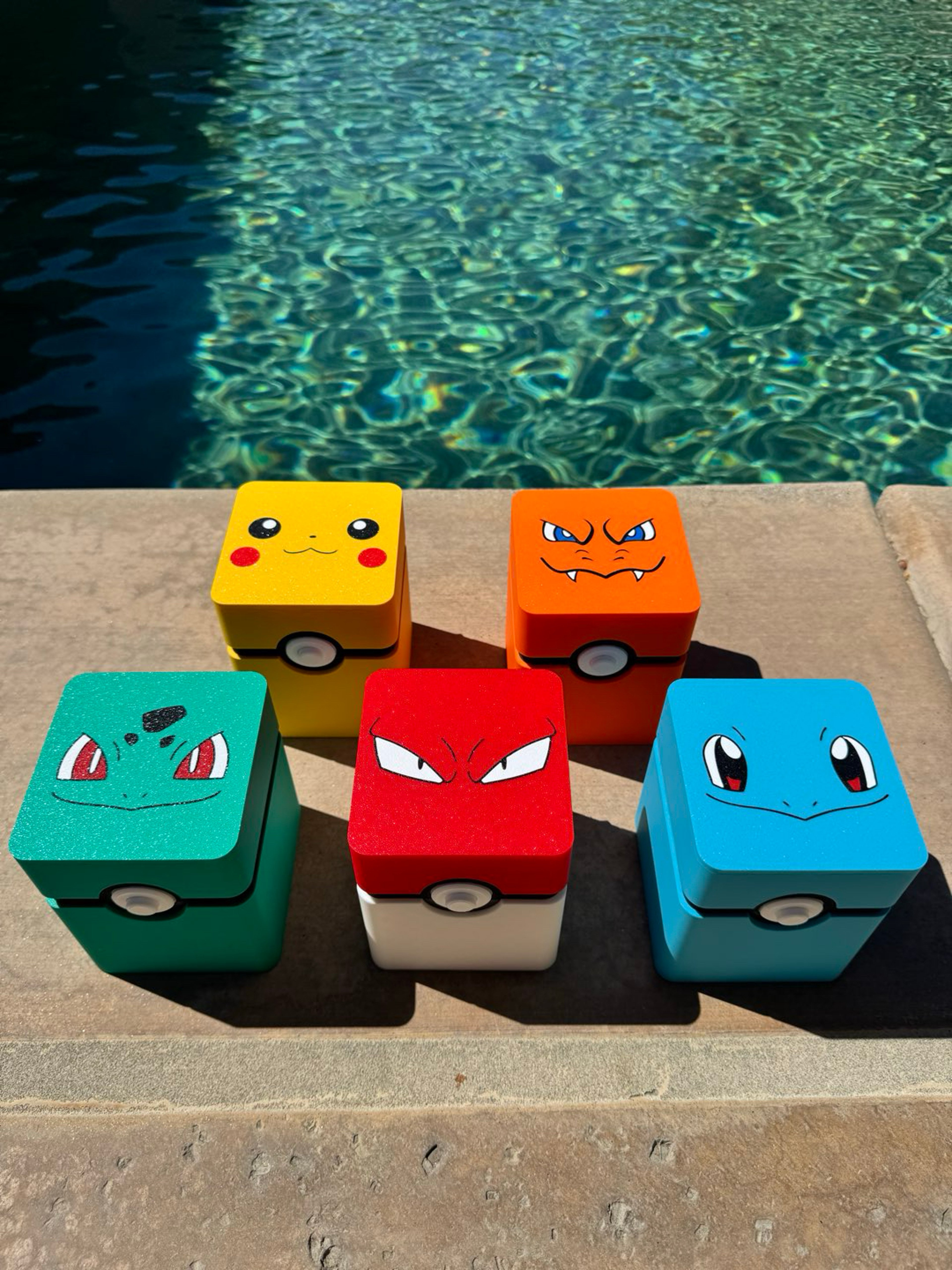 Preview pic of *Price Drop* 🎮 3D Printed Pokémon Poké Ball Storage Boxes – Functional & Collectible