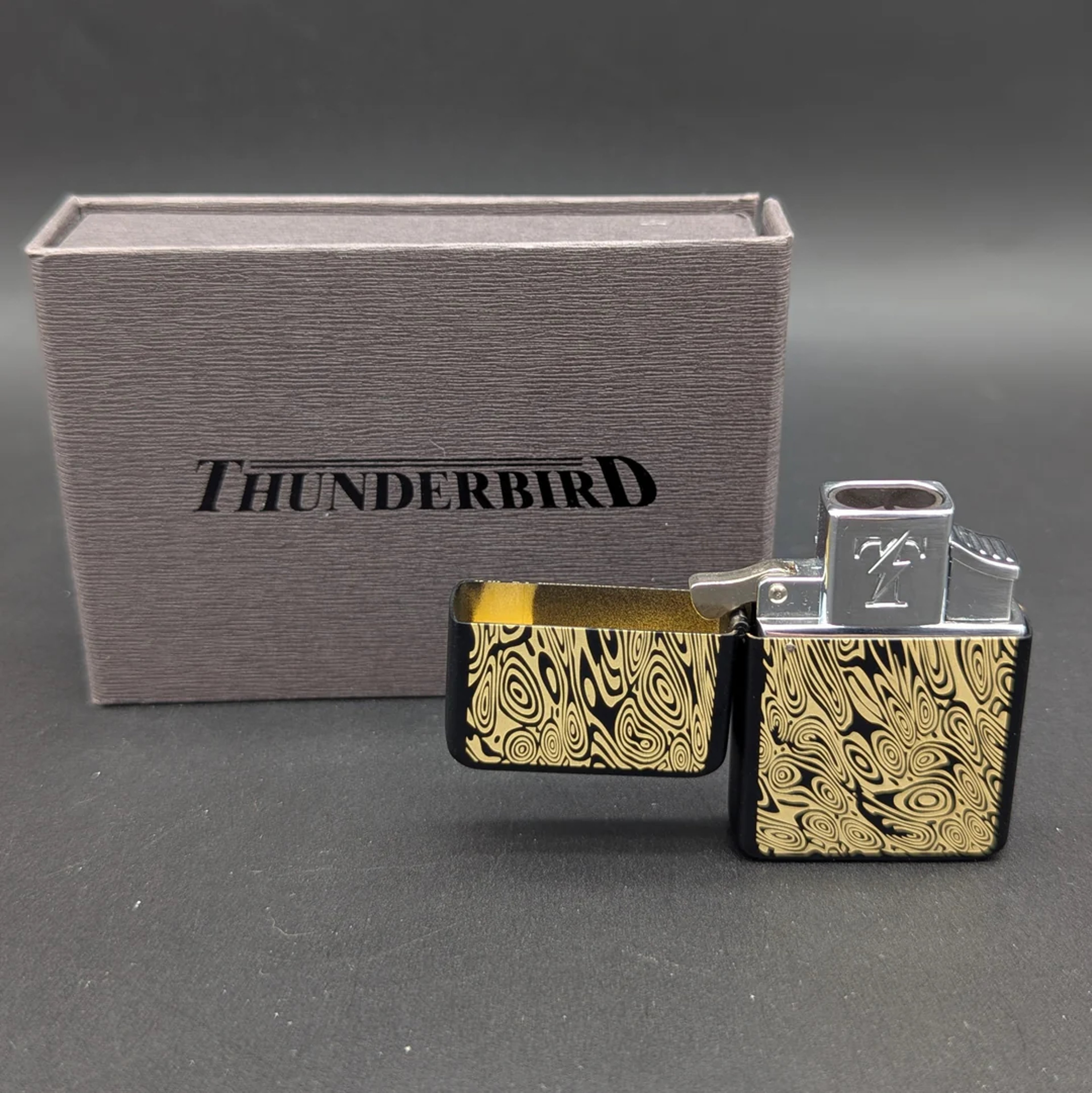 VECTOR THUNDERBIRD - FLIP TOP TORCH LIGHTER image 0