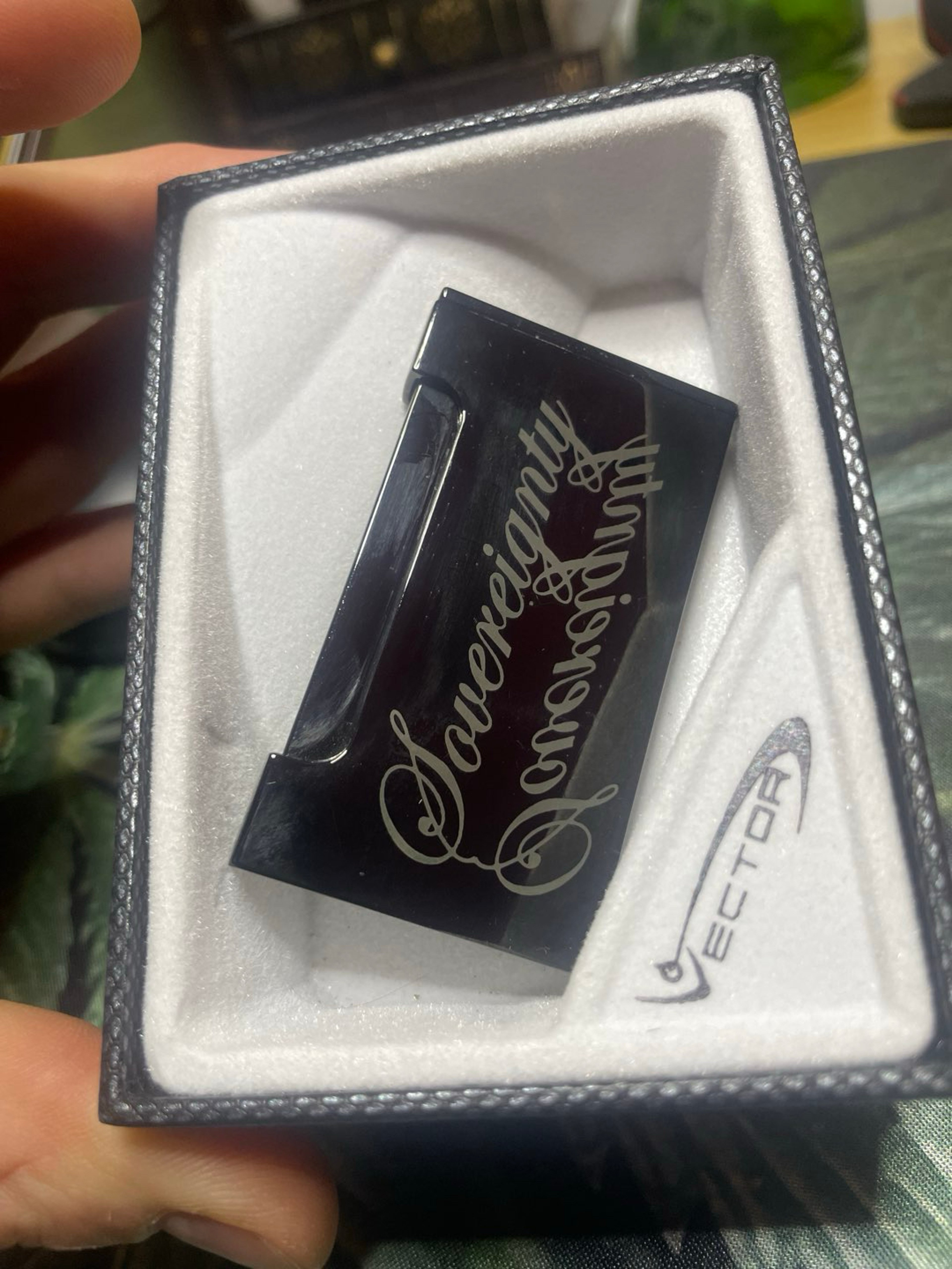 Preview pic of Black Vector Sovereignty Torch Lighter