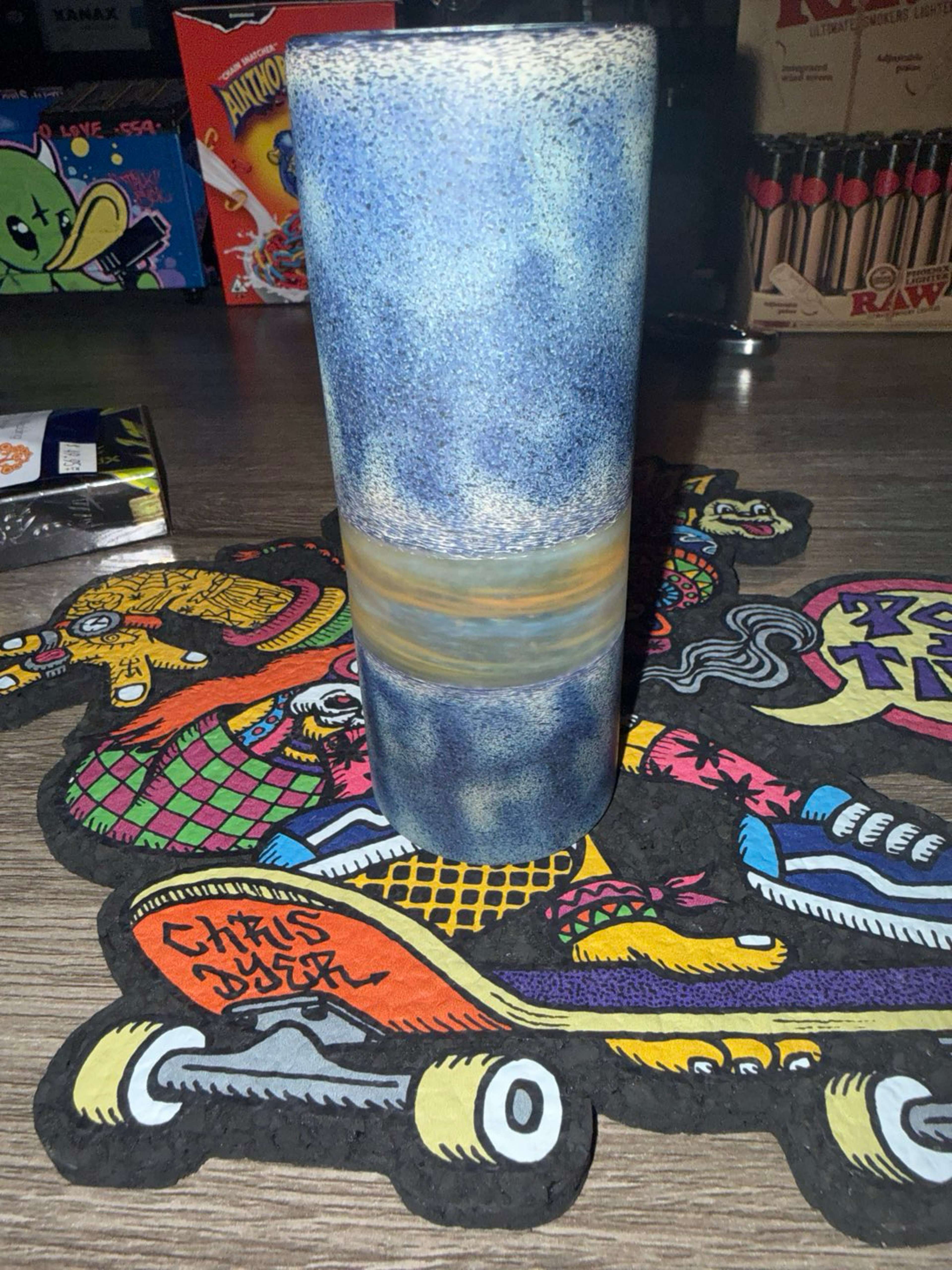 Junkie glass 8oz glass image 0