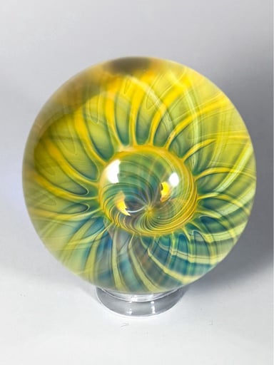 Preview pic of ‘Solar Vortex’ 1.6in Large Fume Marble