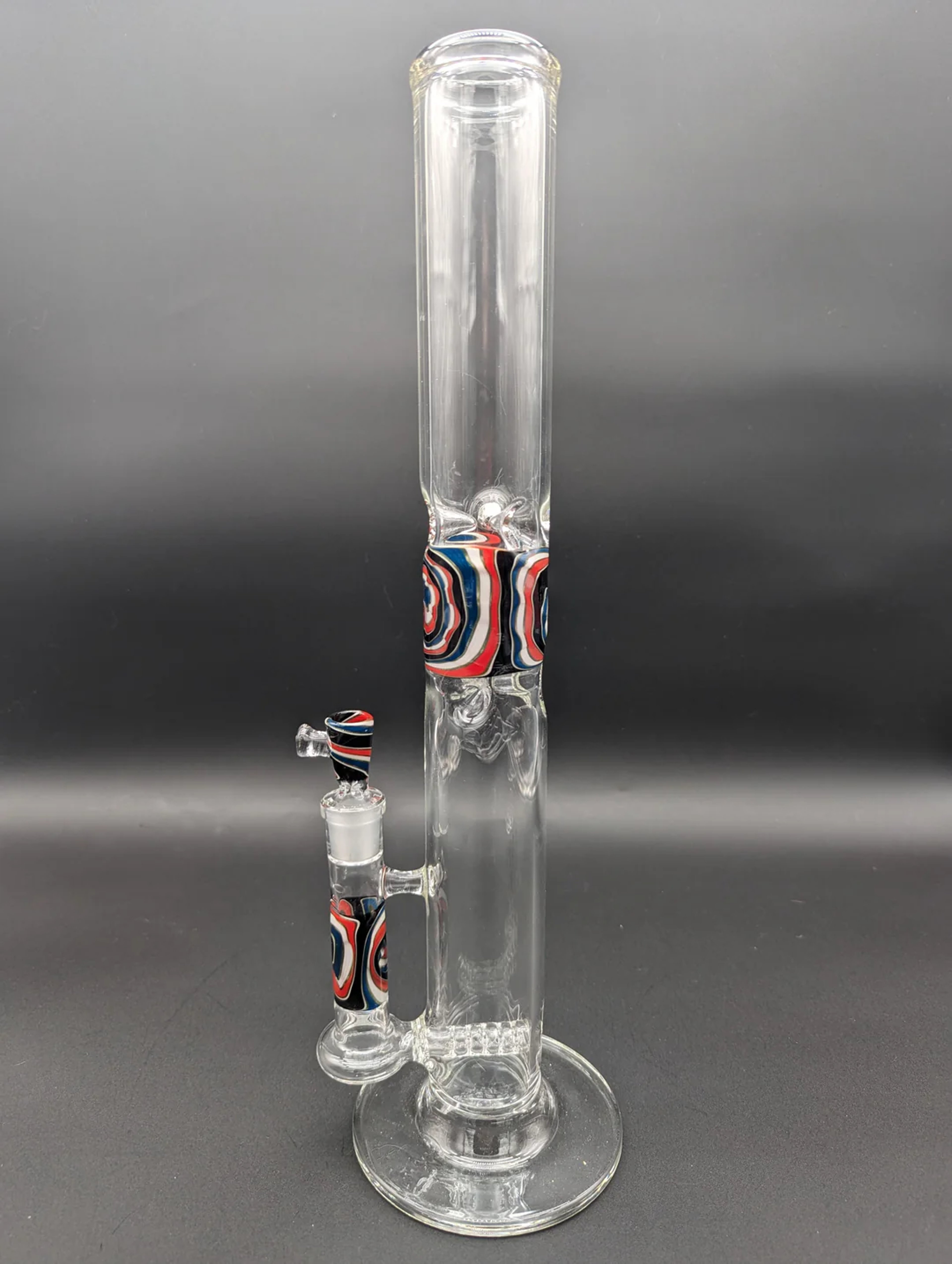 WIG WAG STRAIGHT TUBES W/ 360 INLINE PERC - TEXAS HOT GLASS image 0