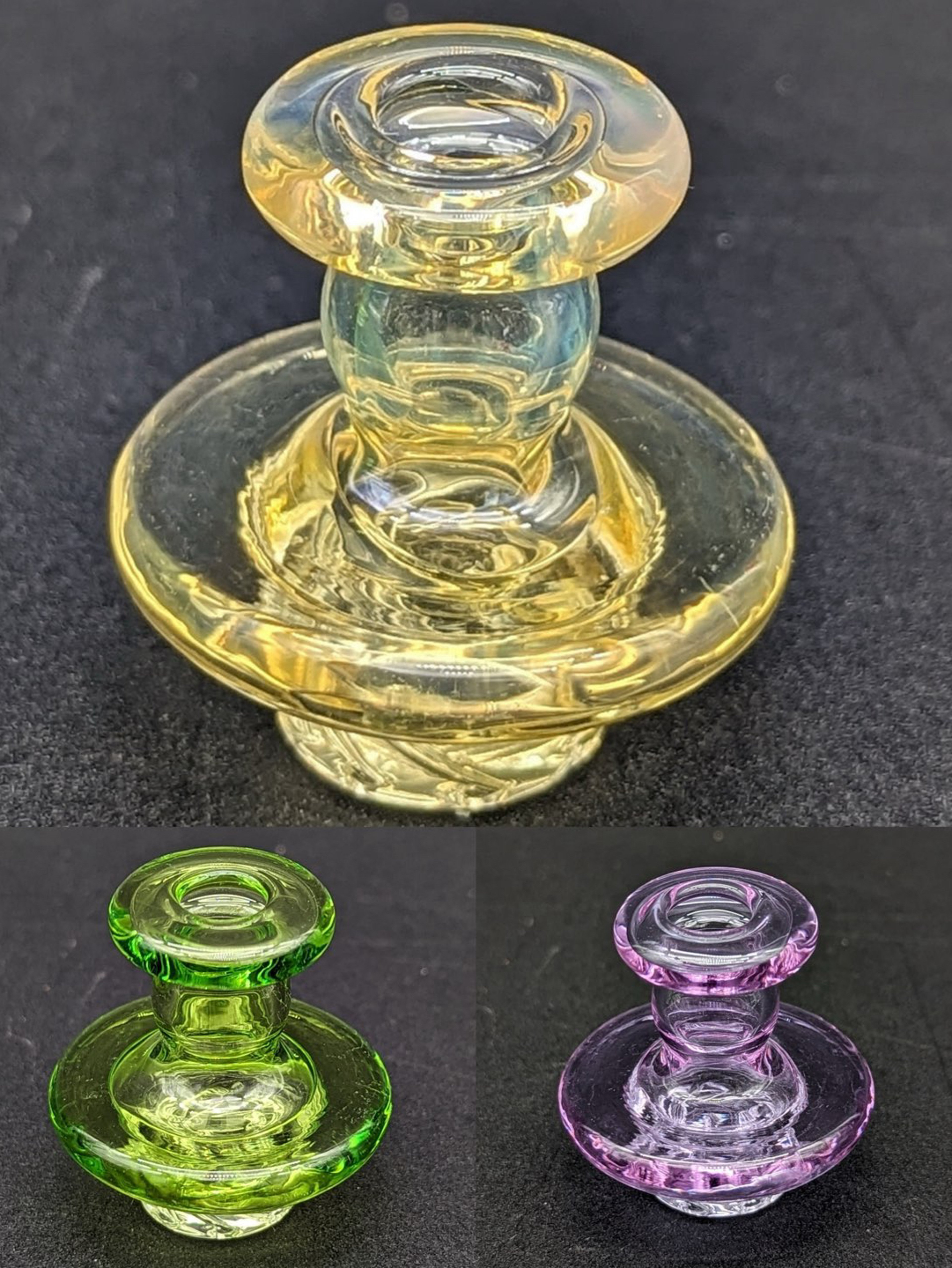 Preview pic of GREEK GLASS MARIA SPINNER CAP