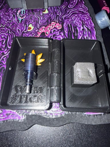 Preview pic of The Wym Stick Titanium Joystick-The Piston for Puffco 3dxl