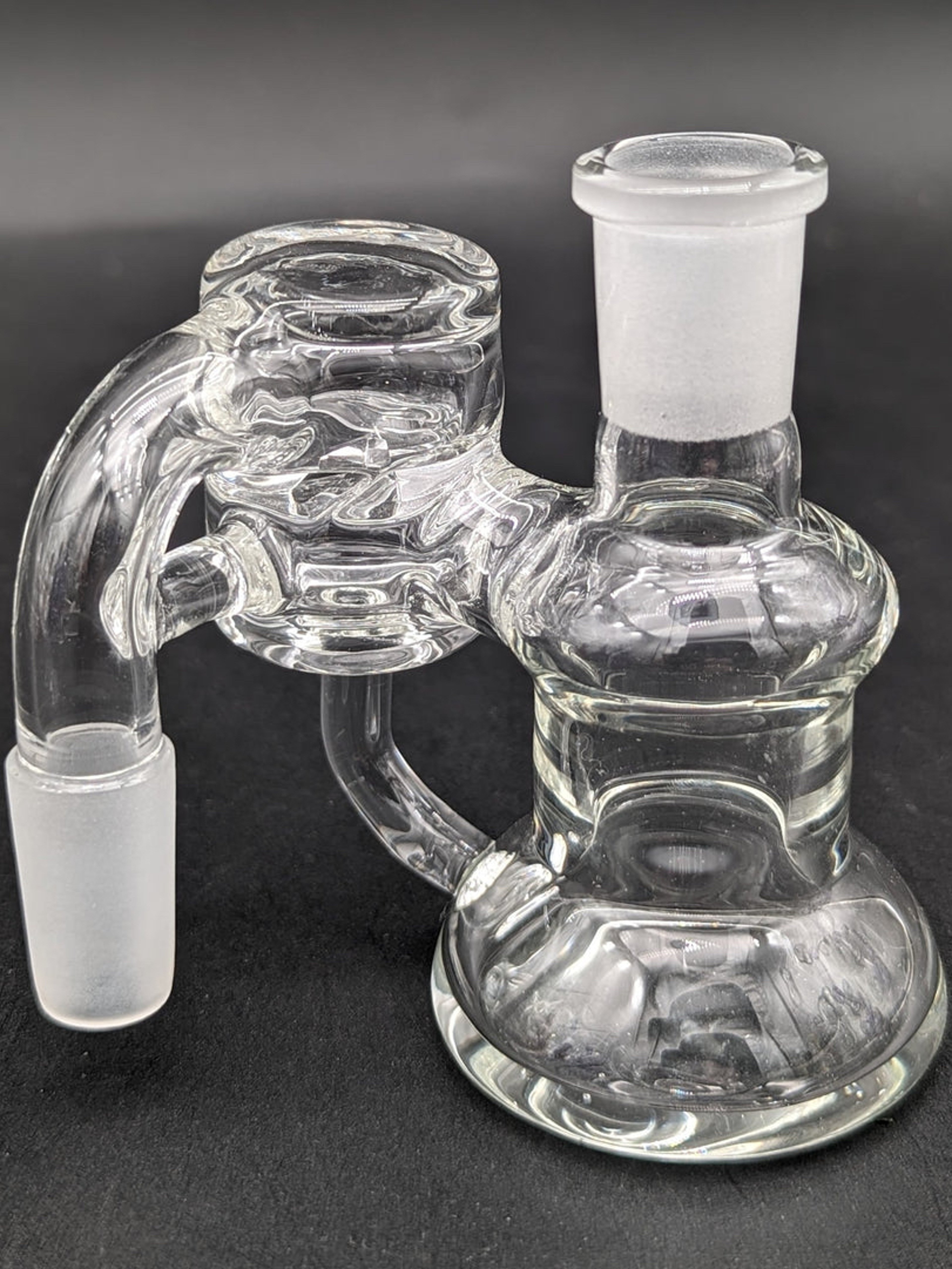 Preview pic of GREEK GLASS 14MM ASH CATCHER W/ SPLASH GUARD