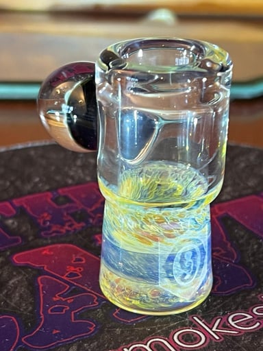 Preview pic of Opinicus 9 Rare Worked Dome with Mib Handle - 18mm