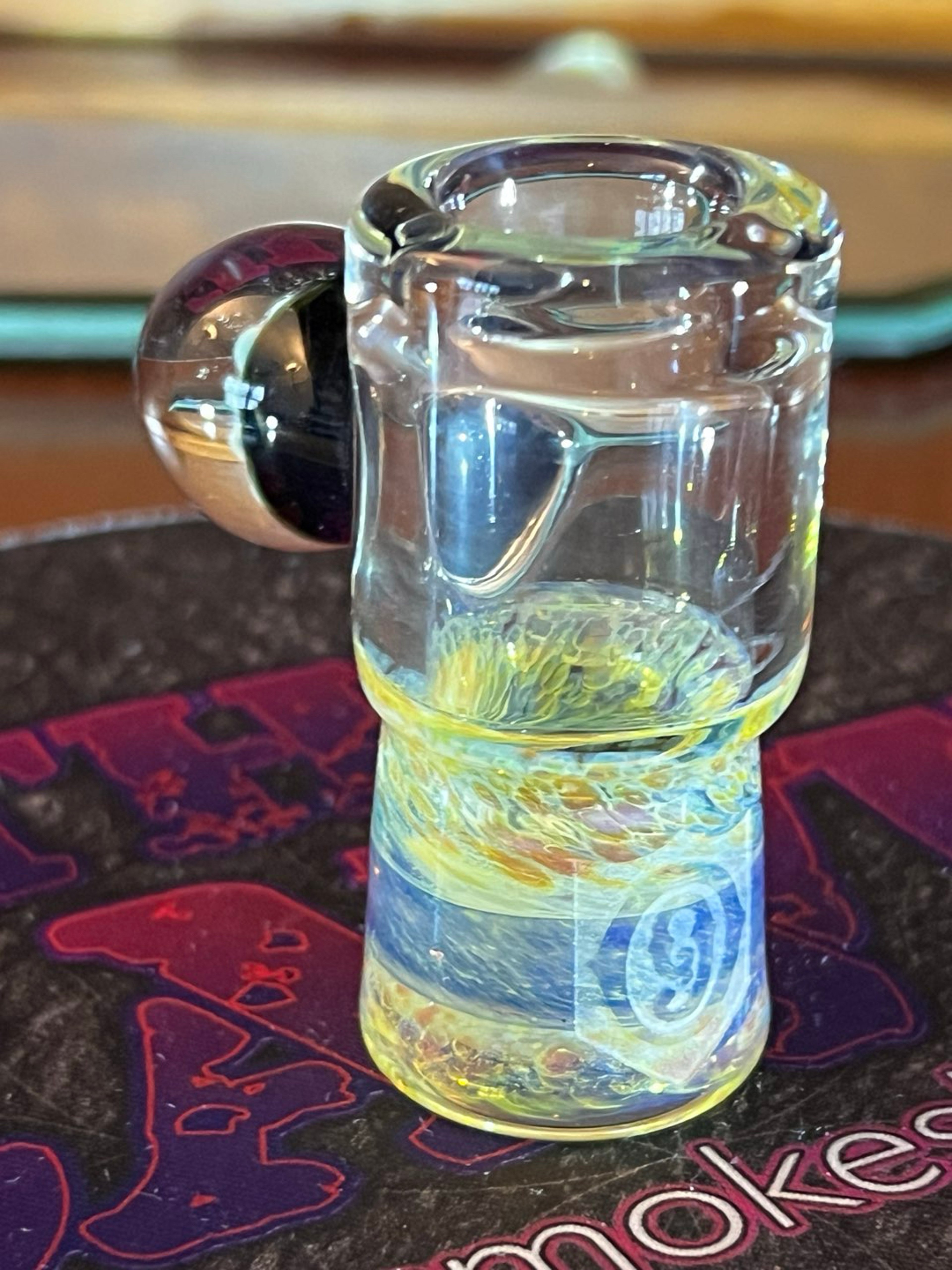 Preview pic of Opinicus 9 Rare Worked Dome with Mib Handle - 18mm