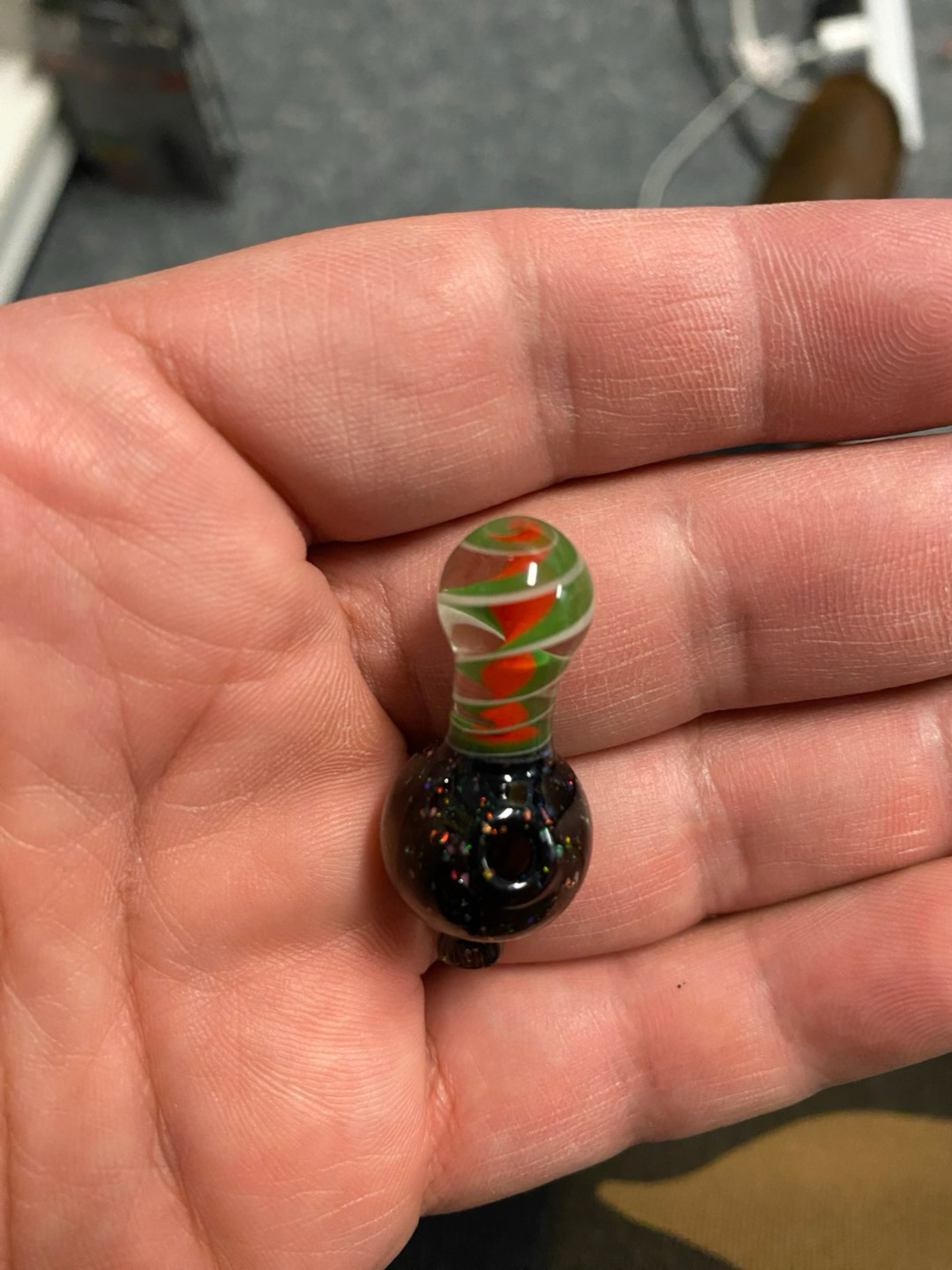 Preview pic of Paulson pieces puffco peak pro crushed opal  joystick ball cap