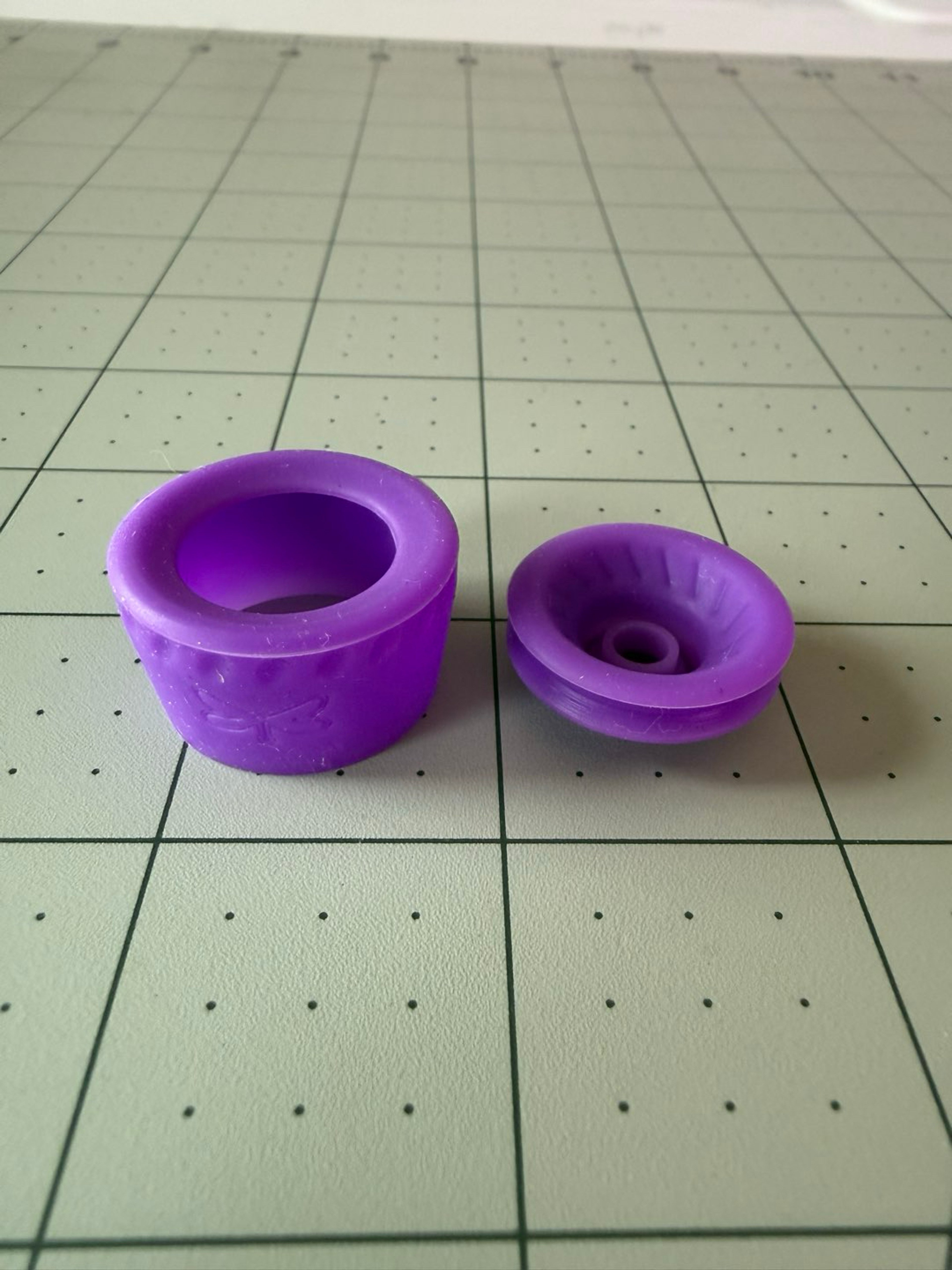 Preview pic of Purple tuff tether chamber sleeve and flux cap Puffco peak pro set