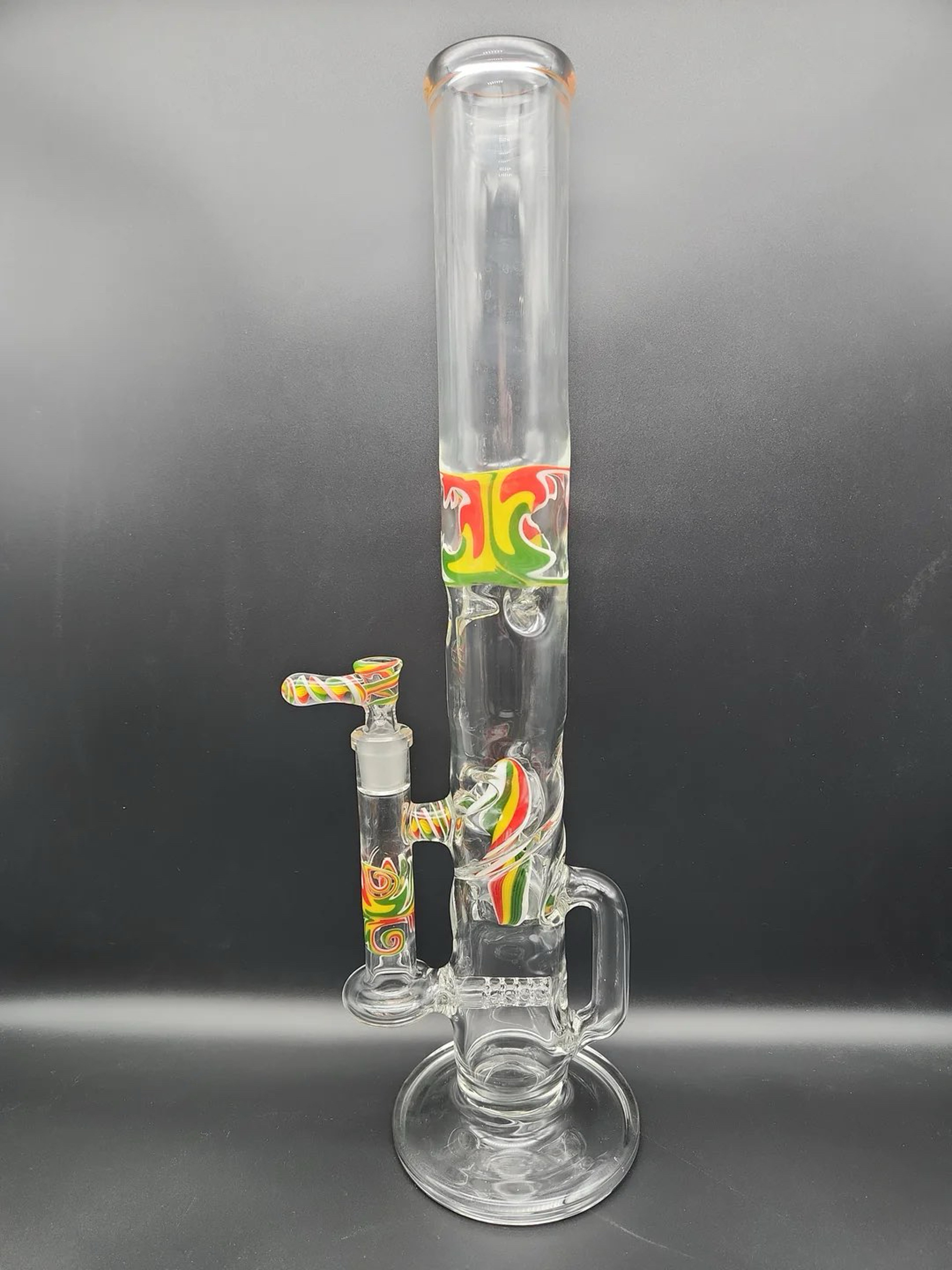 17" 360 INLINE HELIX RECYCLER STRAIGHT TUBE - BY THG image 0