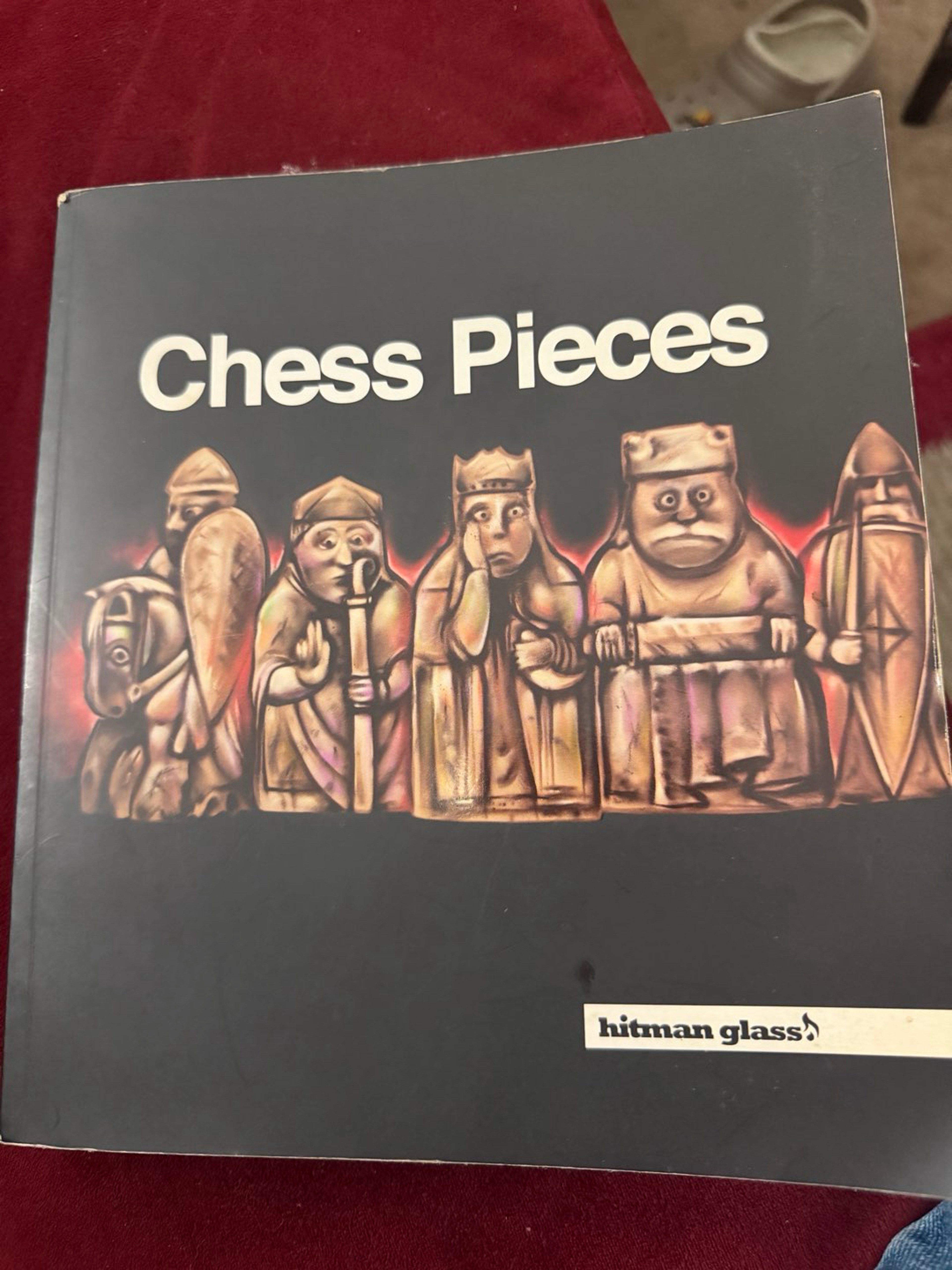 Chess Piece Book by HitMan Glass image 0