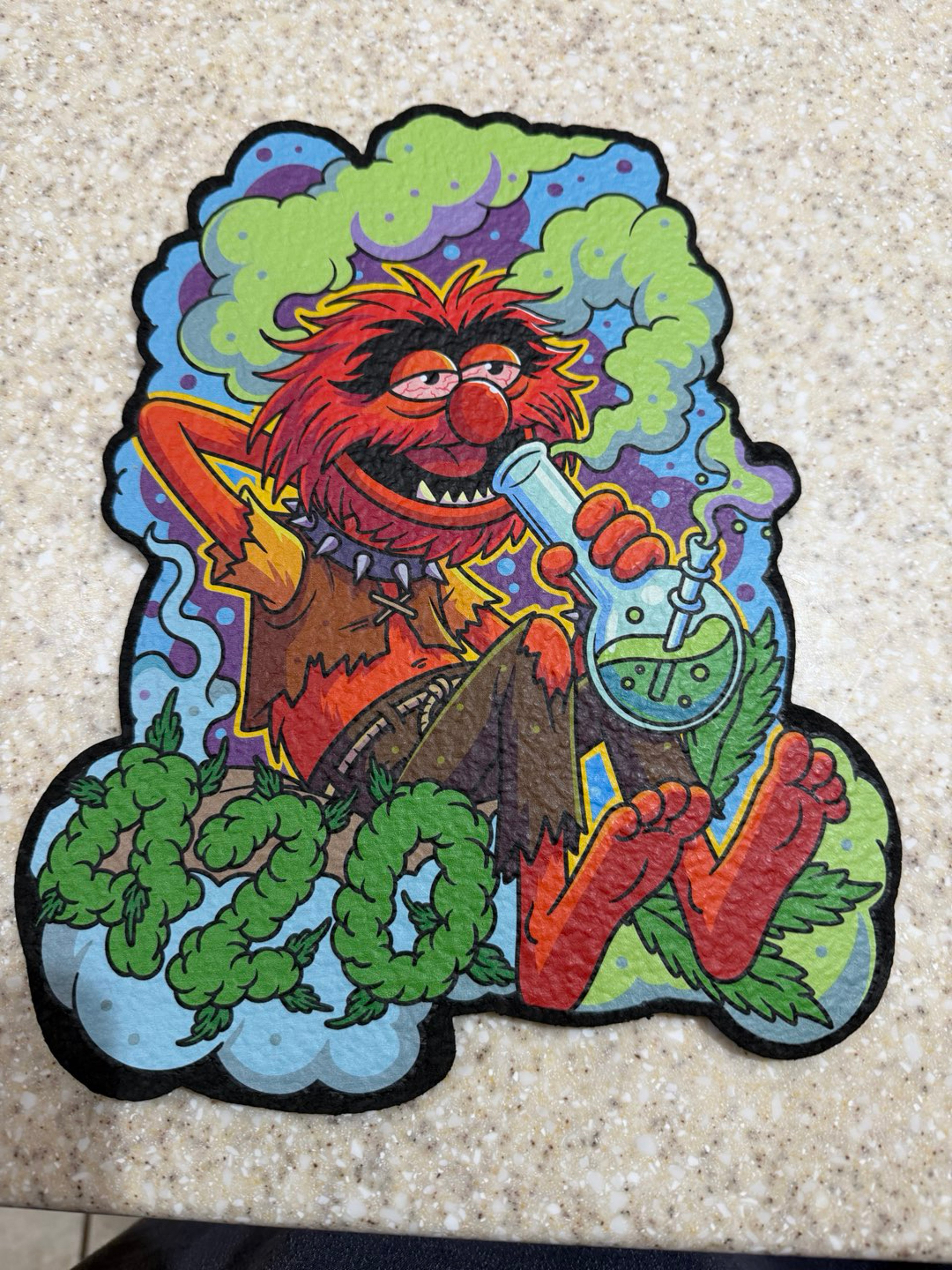 Preview pic of The Muppets Animal Moodmat: Dark Mountain Cult x 74Lands Collab