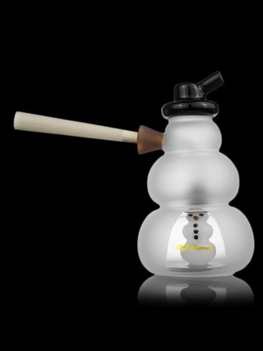 Preview pic of MJ Arsenal Snowperson Blunt Bubbler - LE