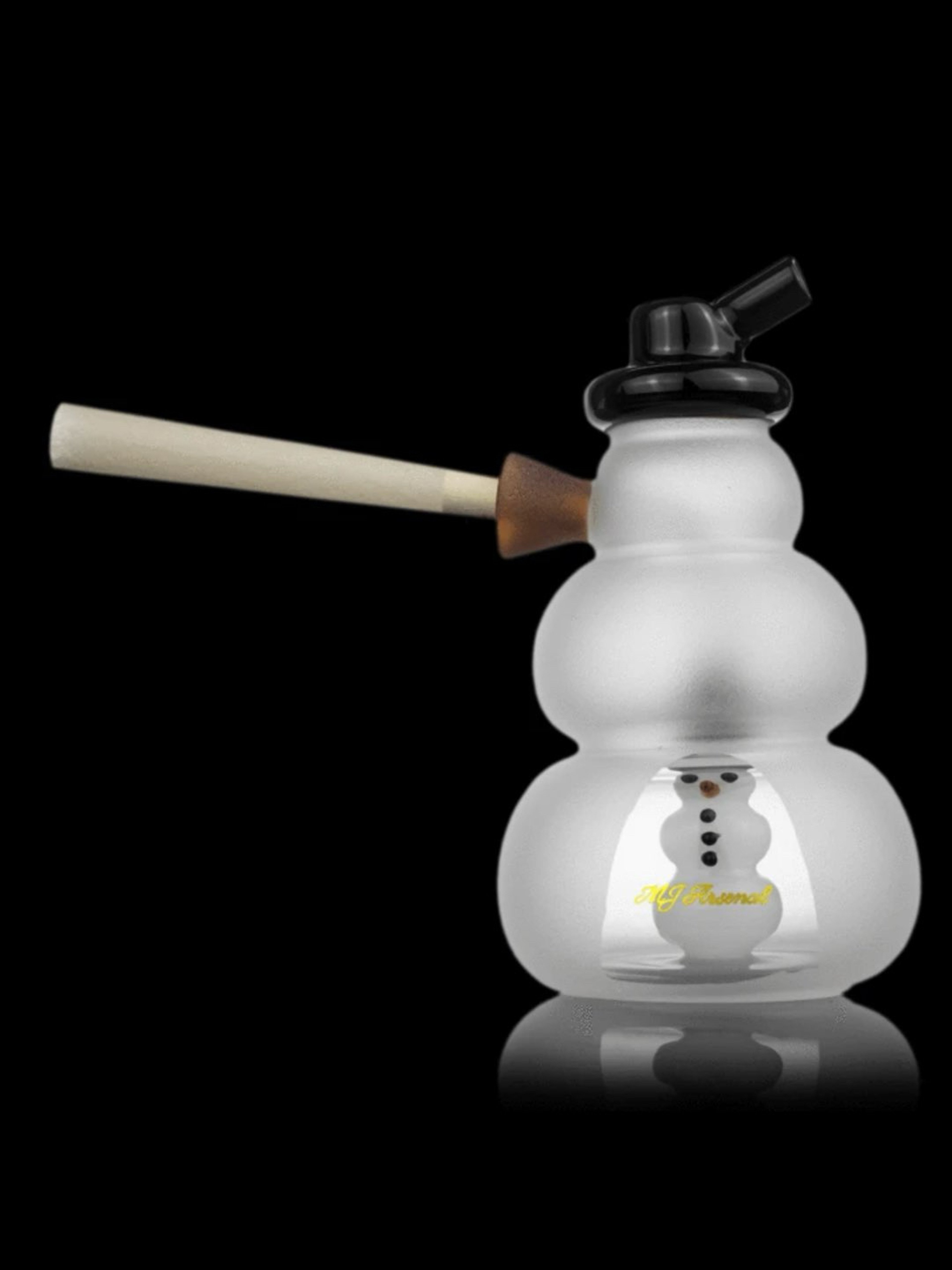 Preview pic of MJ Arsenal Snowperson Blunt Bubbler - LE