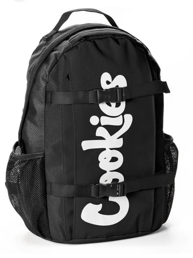 Preview pic of Cookies Ripstop Nylon Backpack Black