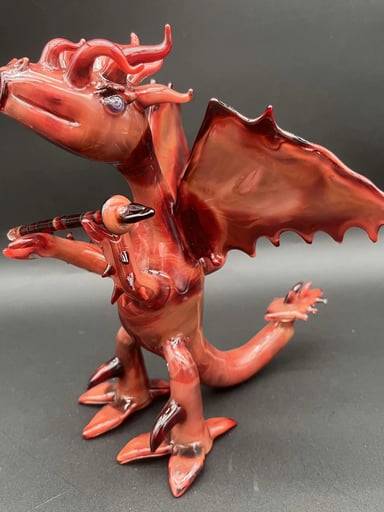 Preview pic of RED DRAGON HEADY 9" DAB RIG - LLG