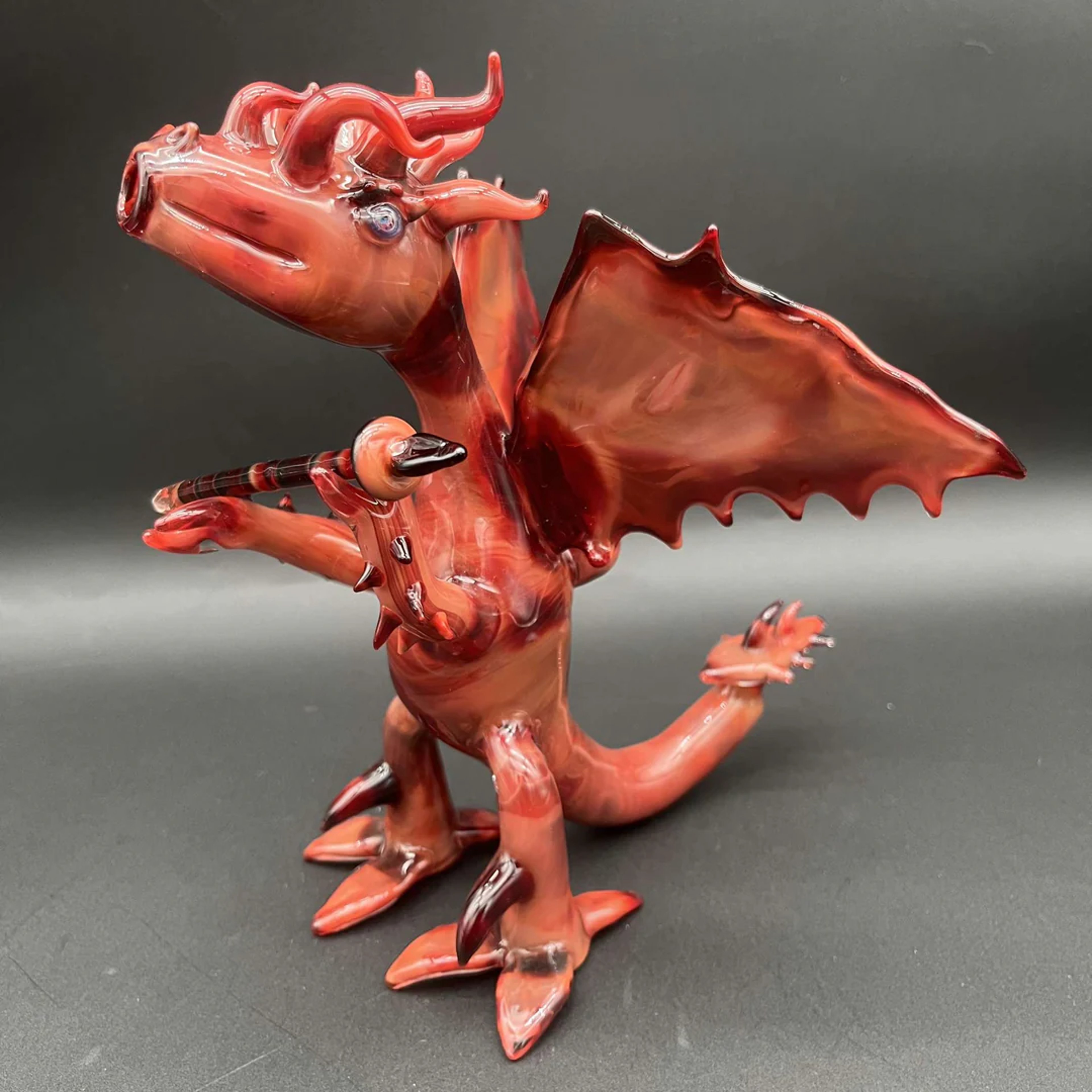 RED DRAGON HEADY 9" DAB RIG - LLG image 0