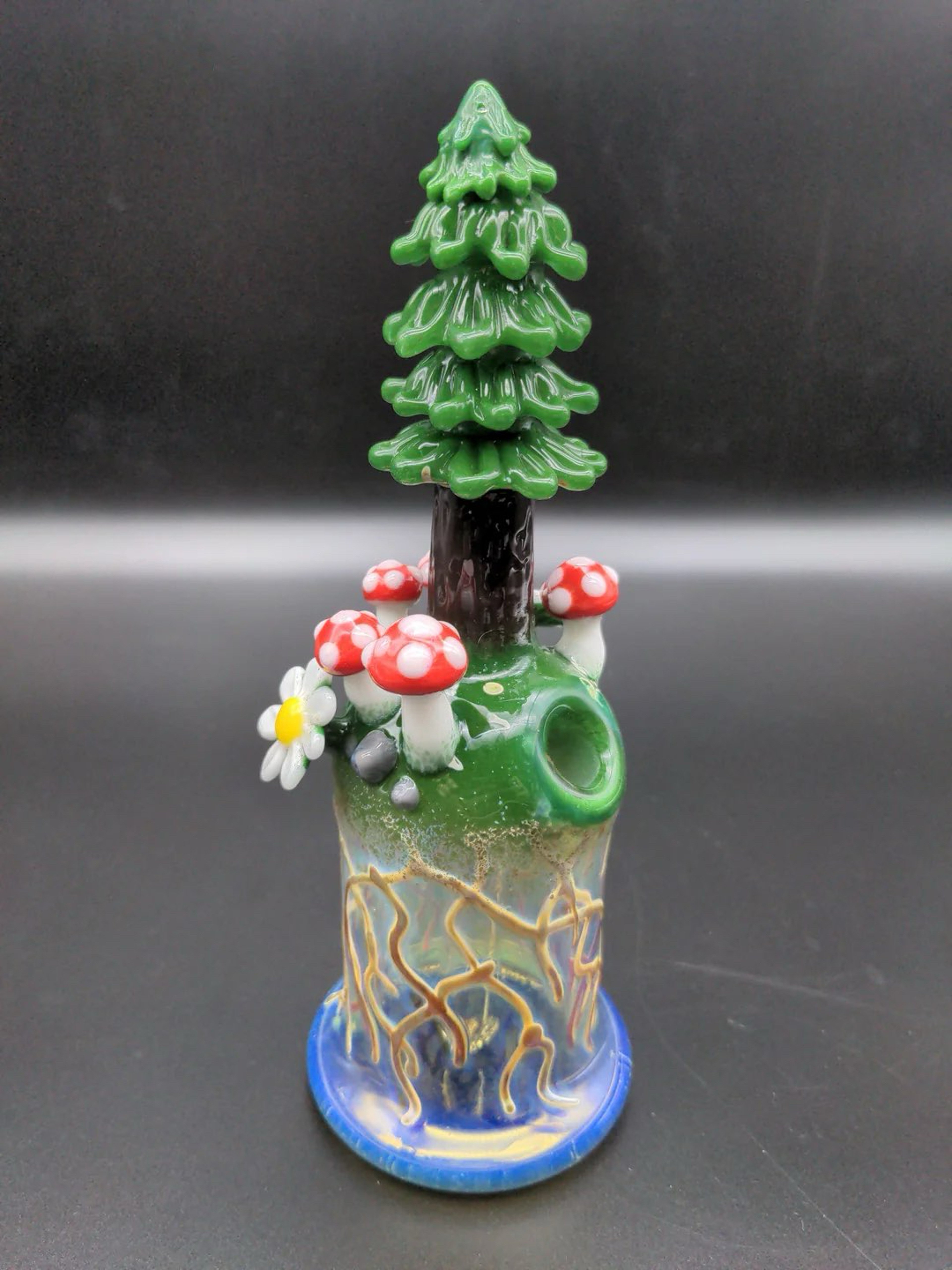 Preview pic of 7.5" TREE FOREST RIG 10MM - LOS1 GLASS