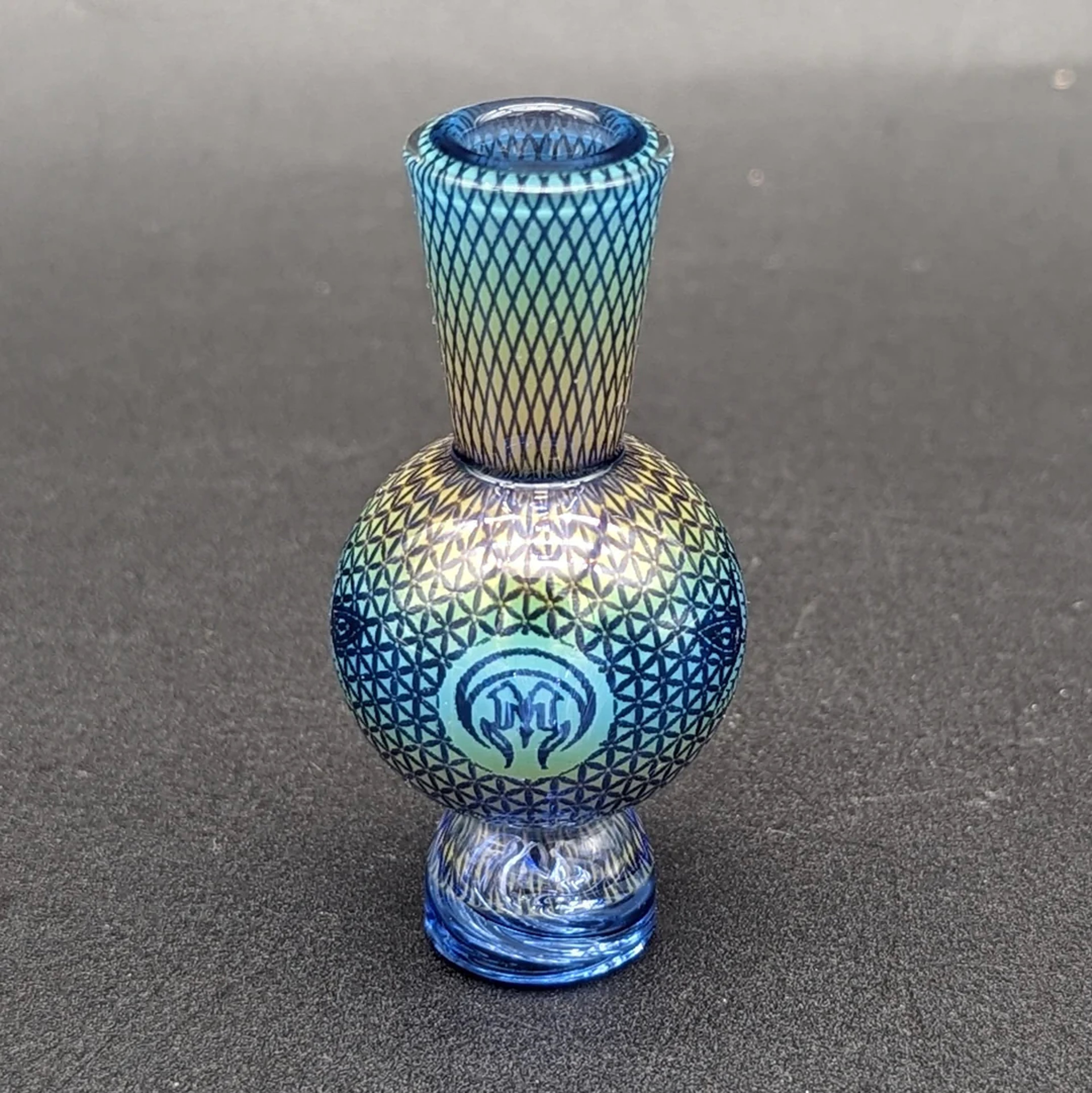 MOTHERSHIP GLASS "FLOWER OF LIFE" BUBBLE CAP image 0