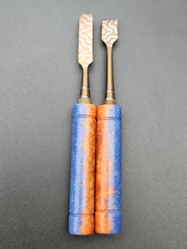 Preview pic of 710 SWORDS HANDMADE RESIN DAB TOOLS W/ ETCHING