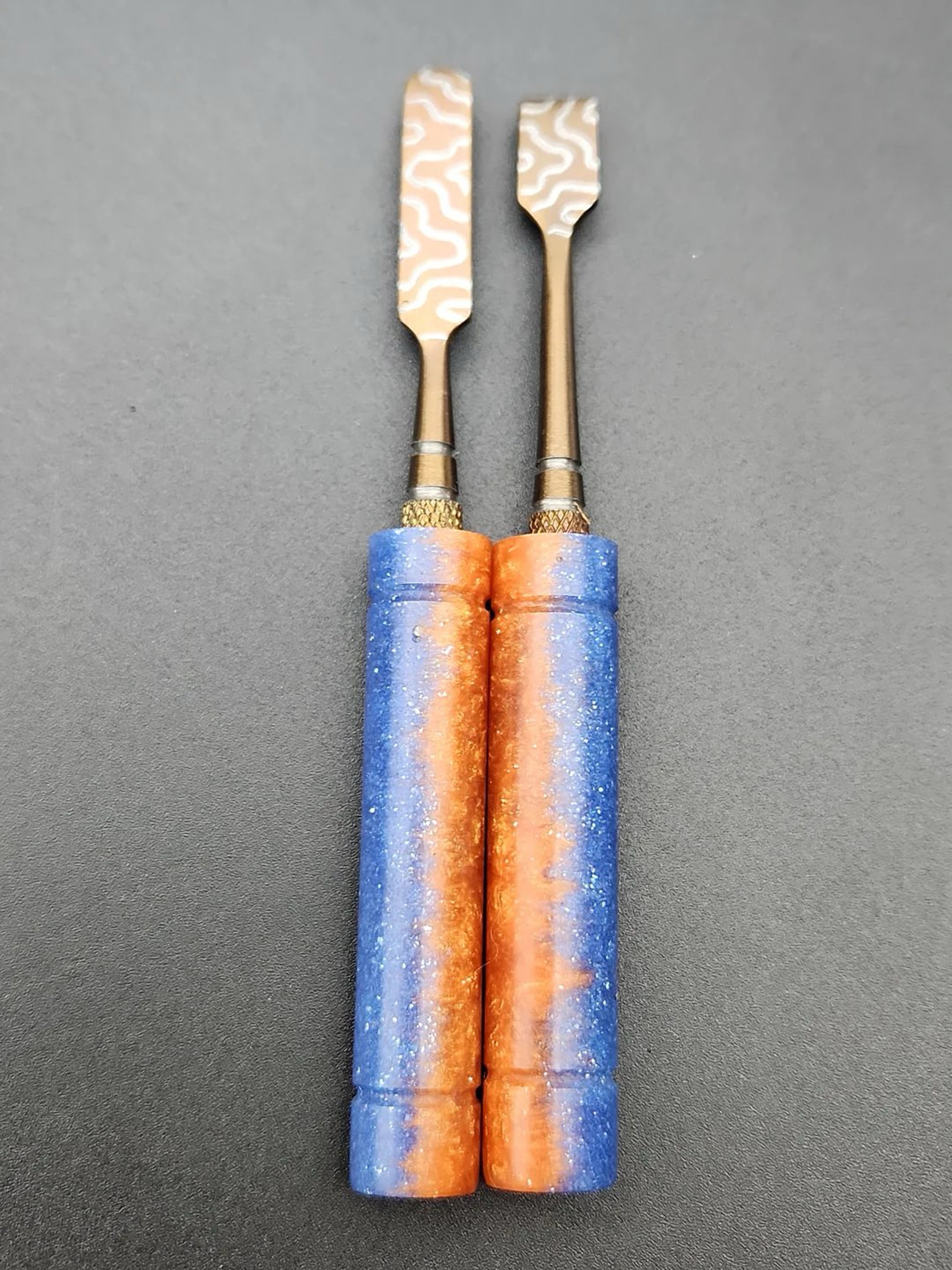 710 SWORDS HANDMADE RESIN DAB TOOLS W/ ETCHING image 0