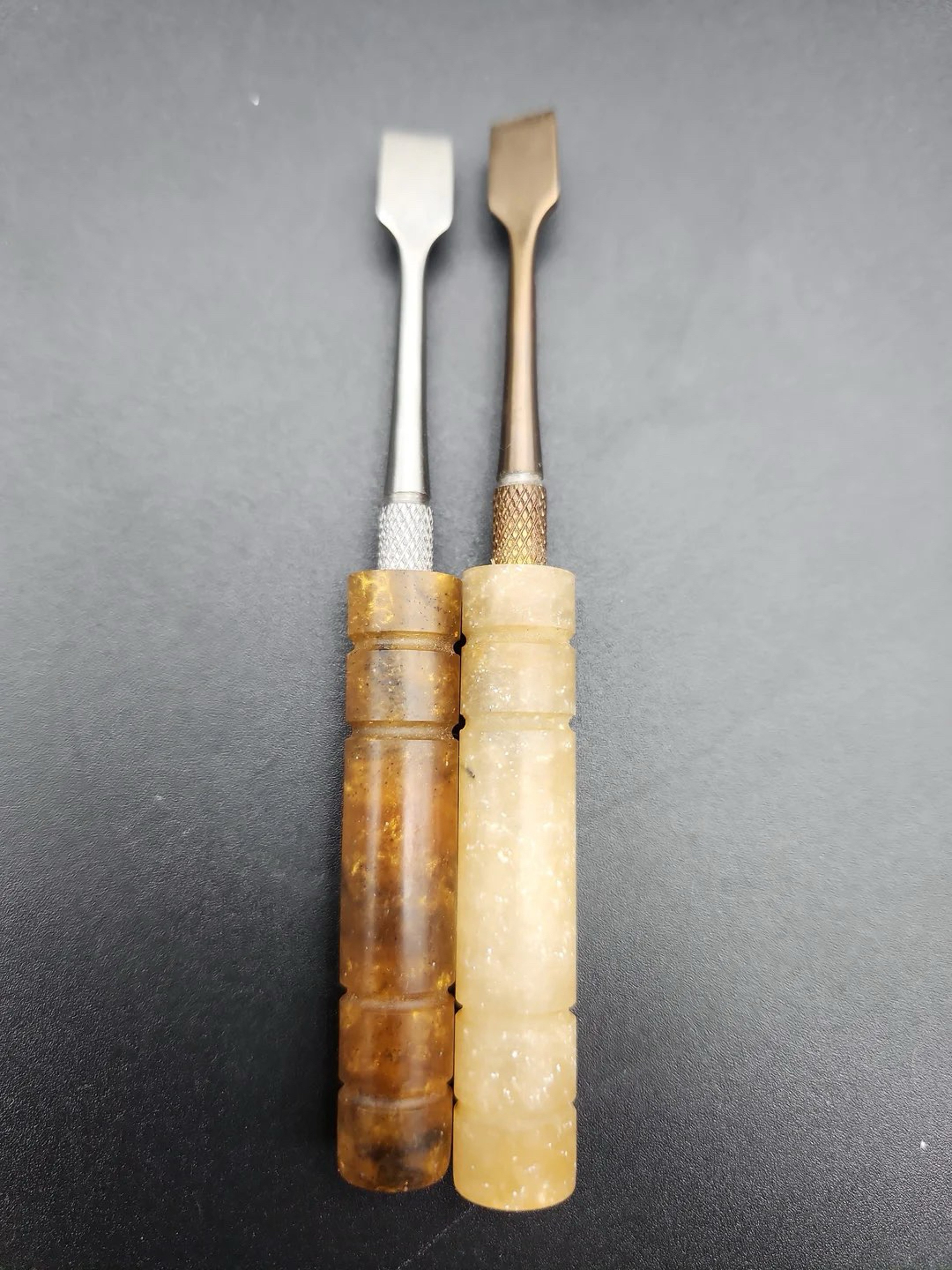 710 SWORDS HANDMADE RESIN DAB TOOLS W/ ETCHING image 0