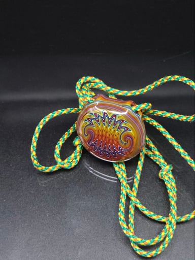 Preview pic of Briggs Glassworks Hollow Wig Wag Pendant
