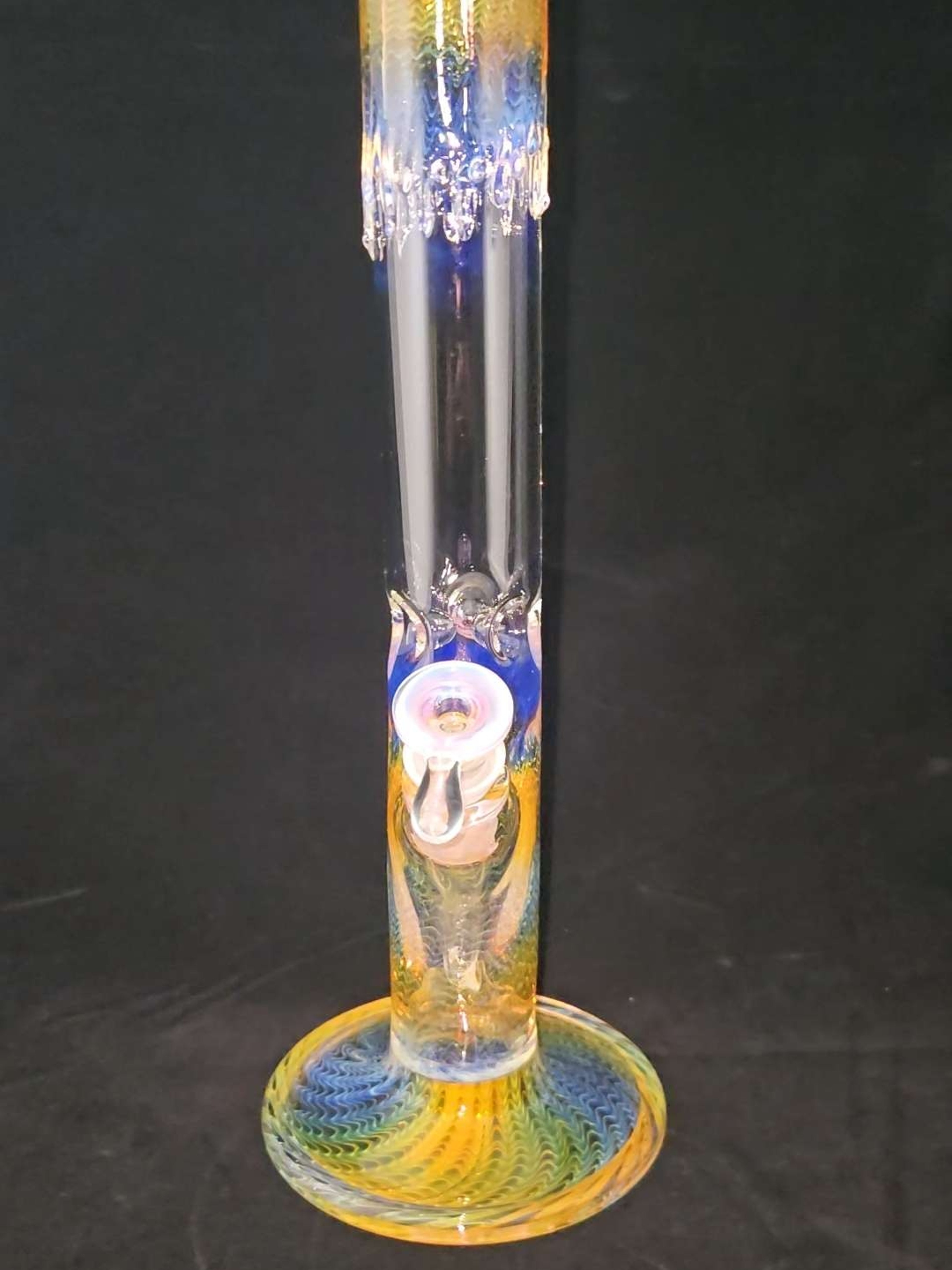 Ripple Fumeworked Straight Tube image 0