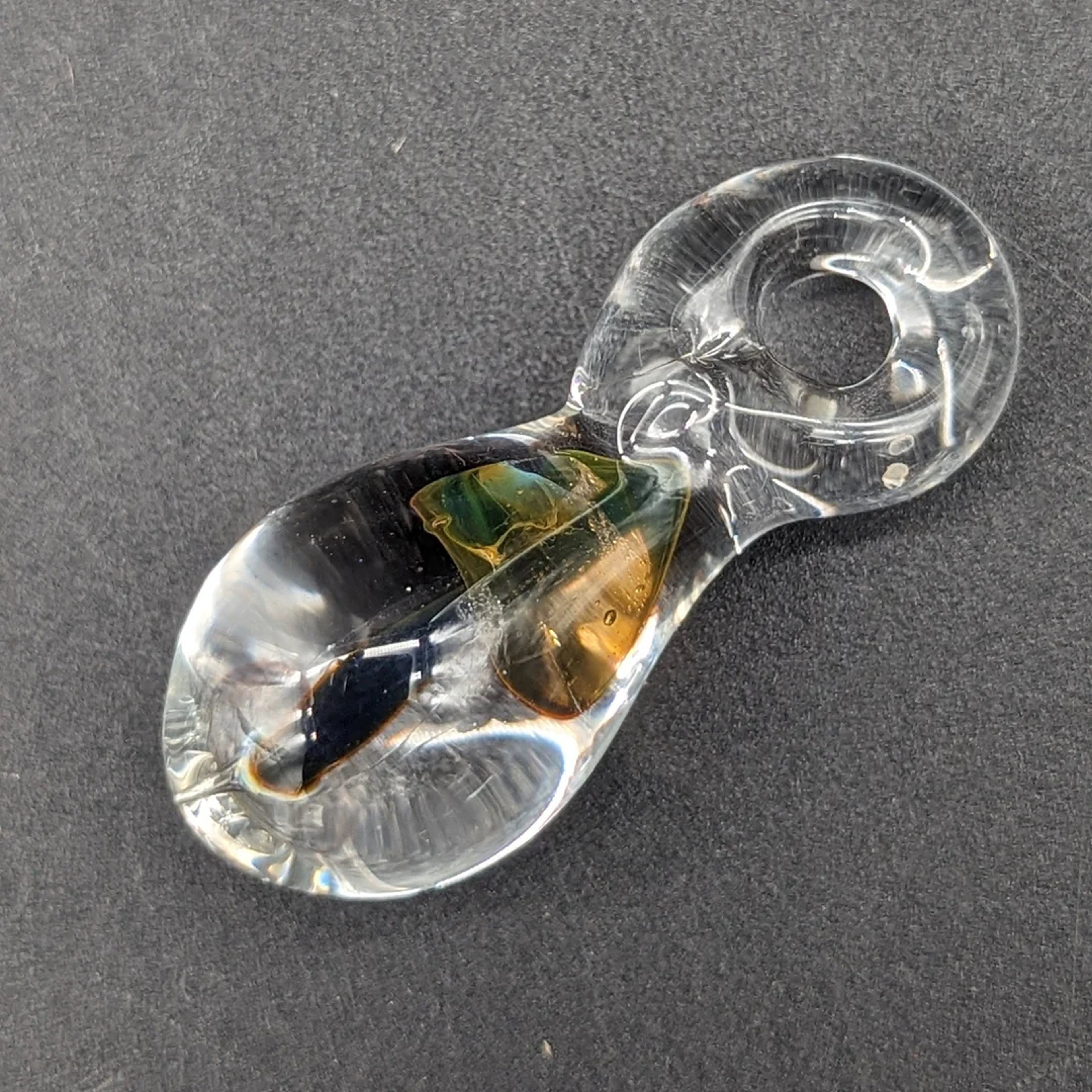 MUSHROOM TEARDROP PENDANTS - READING GLASS MILITIA image 0
