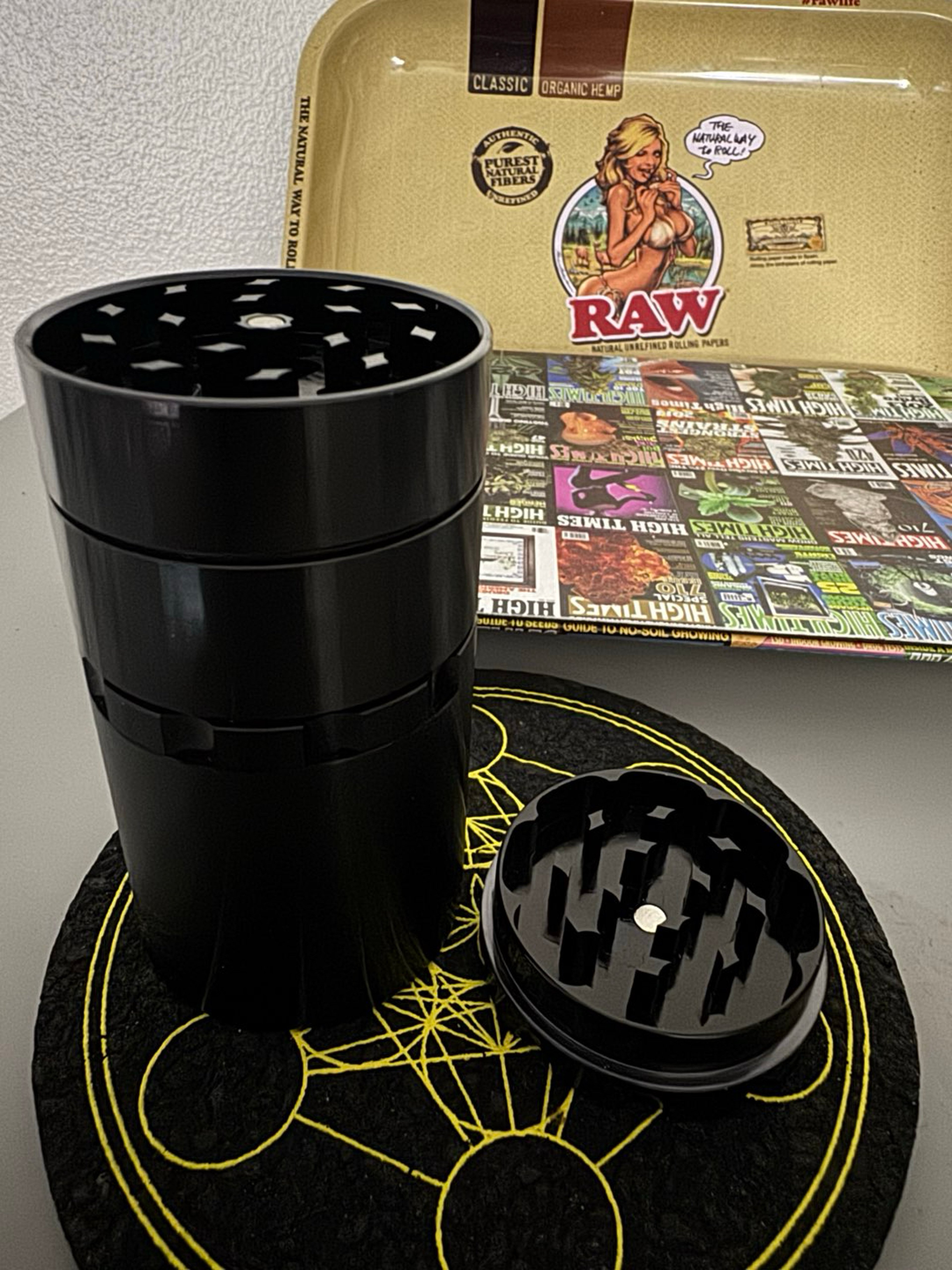 5 Piece Grinder & Stash Jar image 0