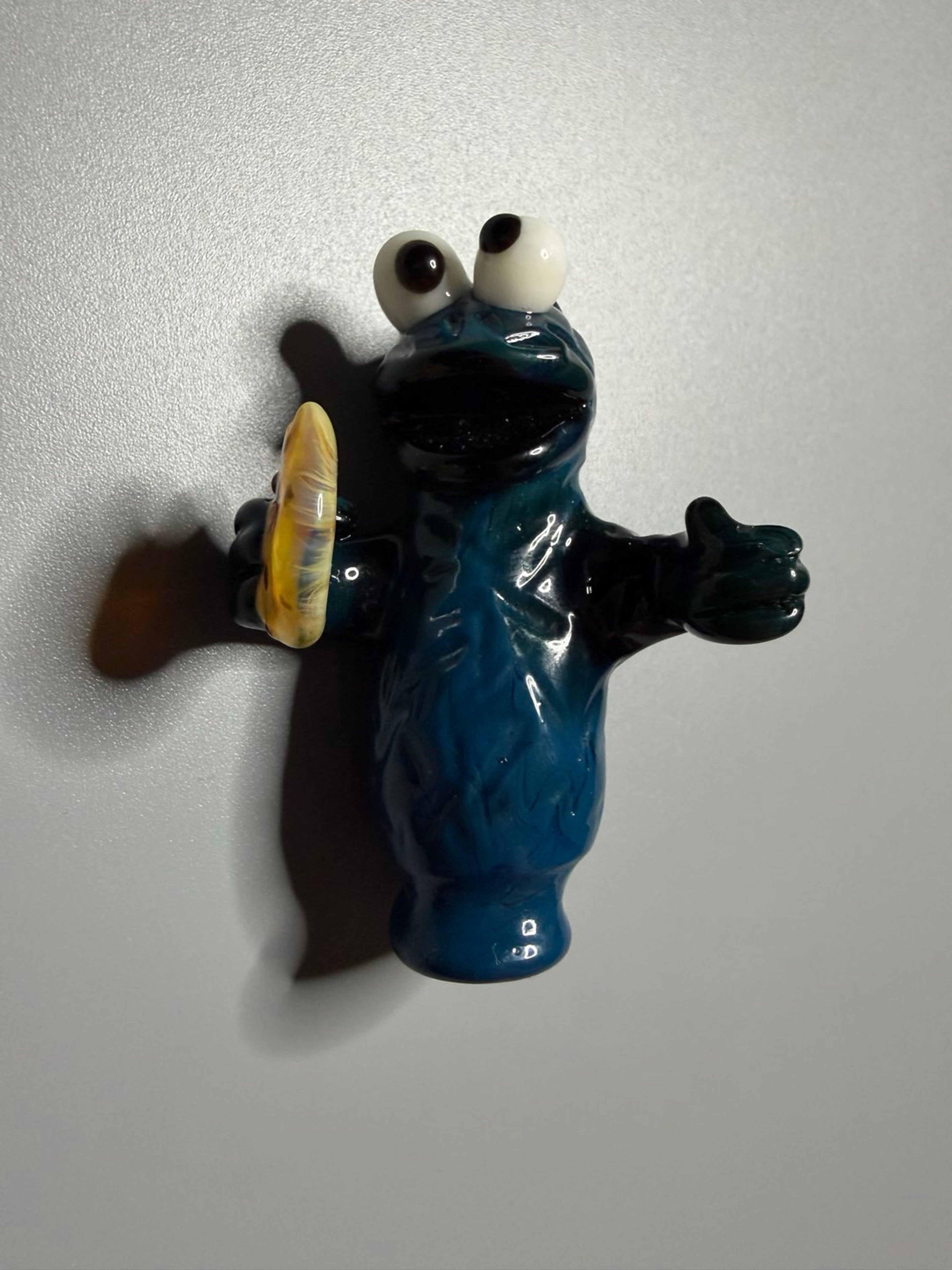 Preview pic of Puffco Pivot Dry Top – Danielsglassart Cookie Monster – New
