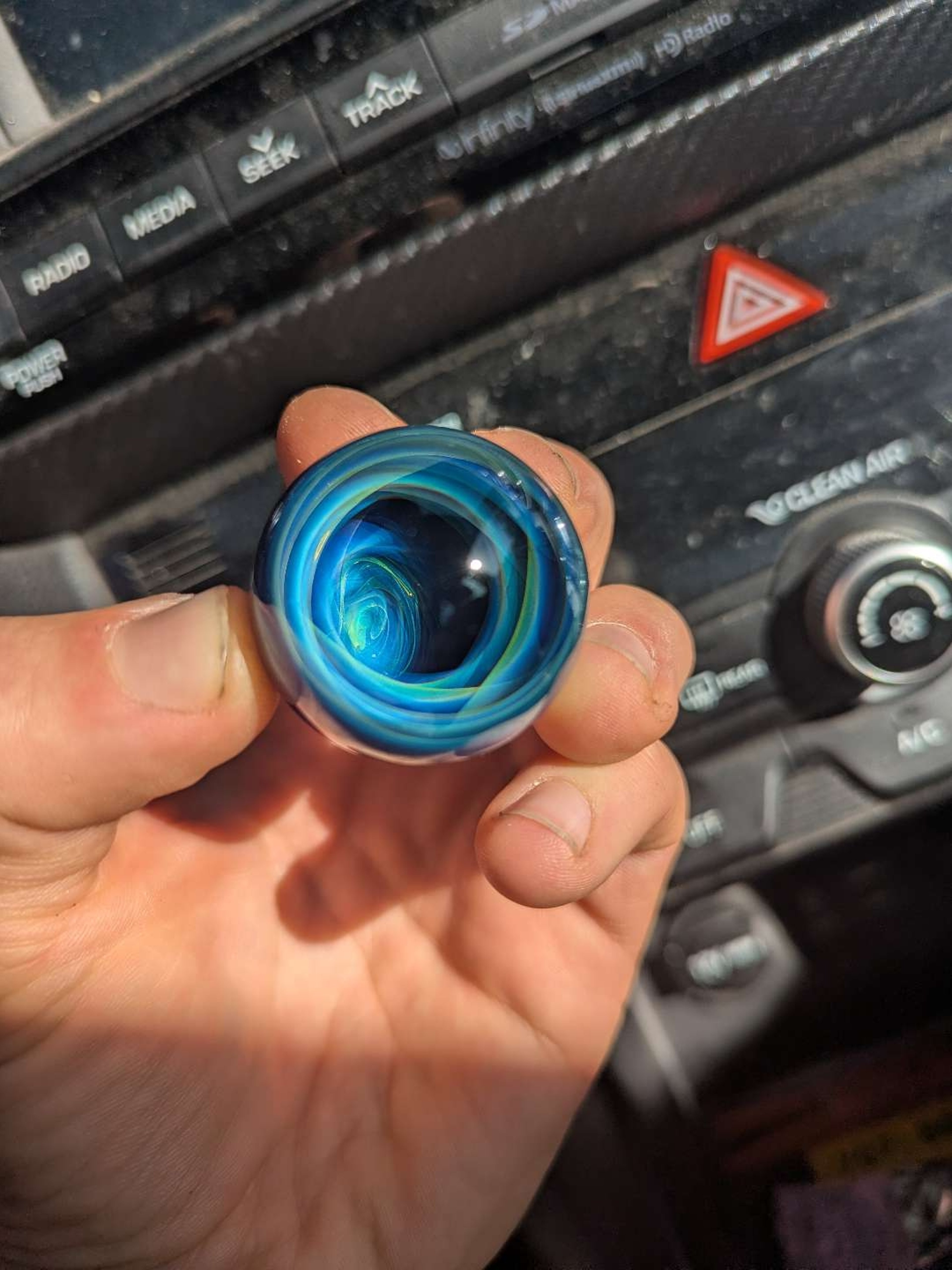 Preview pic of Fumed vortex marble