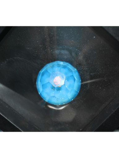 Preview pic of Faceted Top Marble with Opal