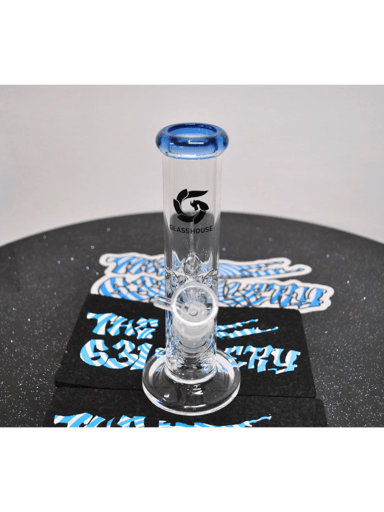 Preview pic of Glass House small straight pipe "blue"