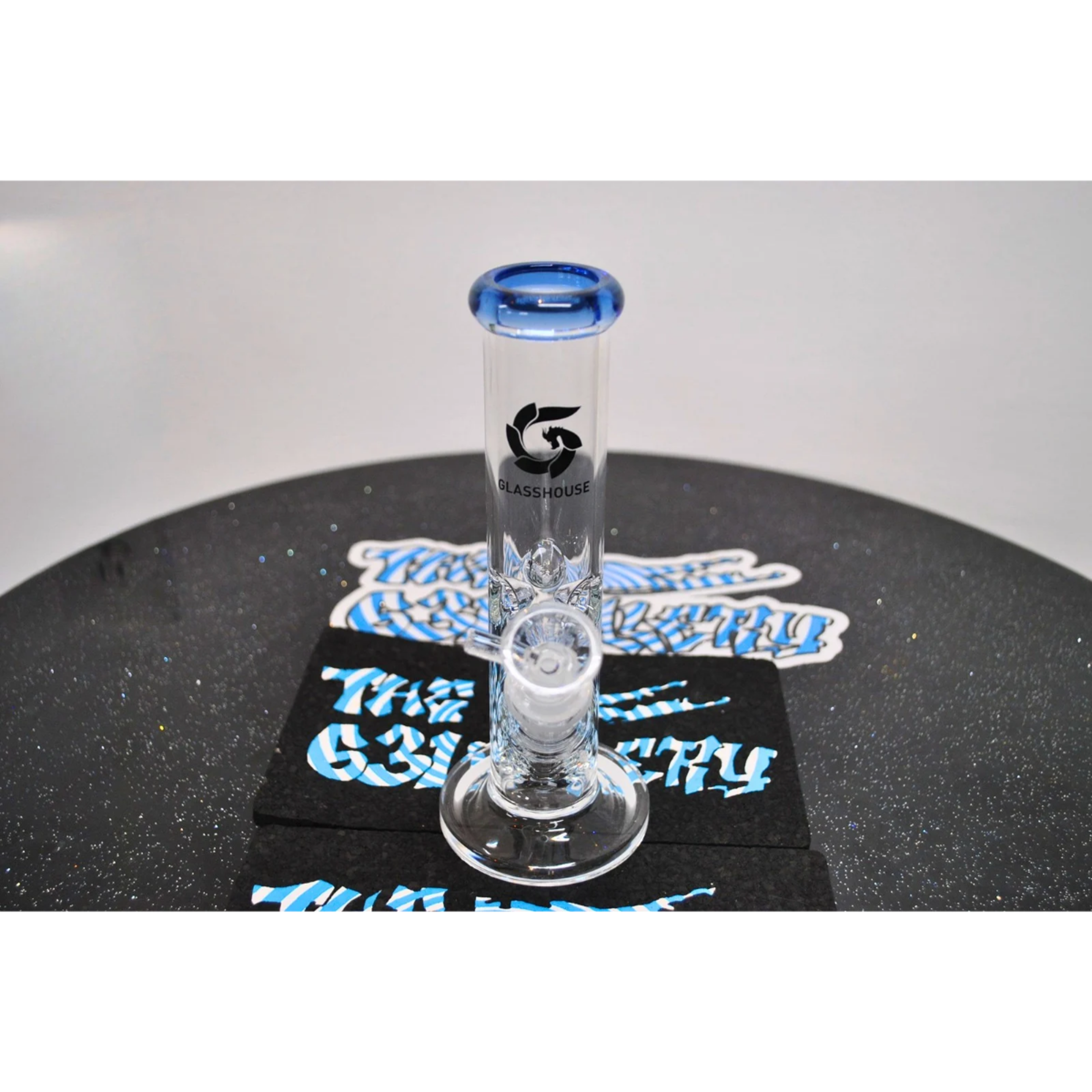 Preview pic of Glass House small straight pipe "blue"