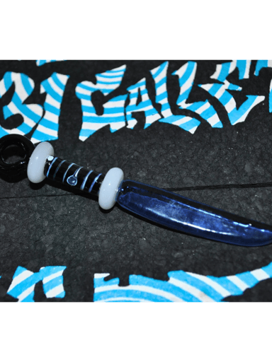 Preview pic of Glass sword dabber/pendant