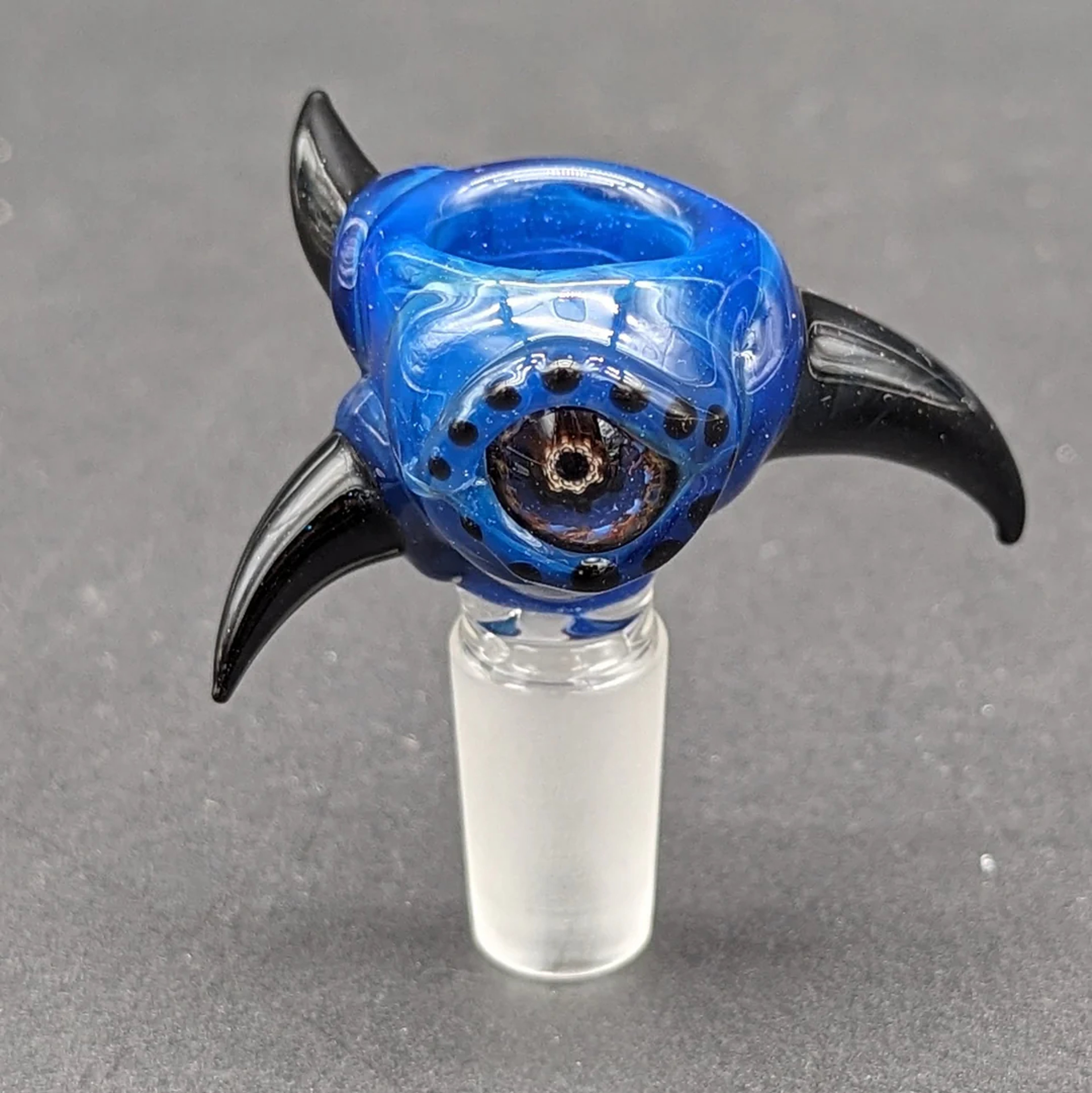 Preview pic of MAKO GLASS GOBLIN CREATURES W/ HORNS 14M HERB SLIDE
