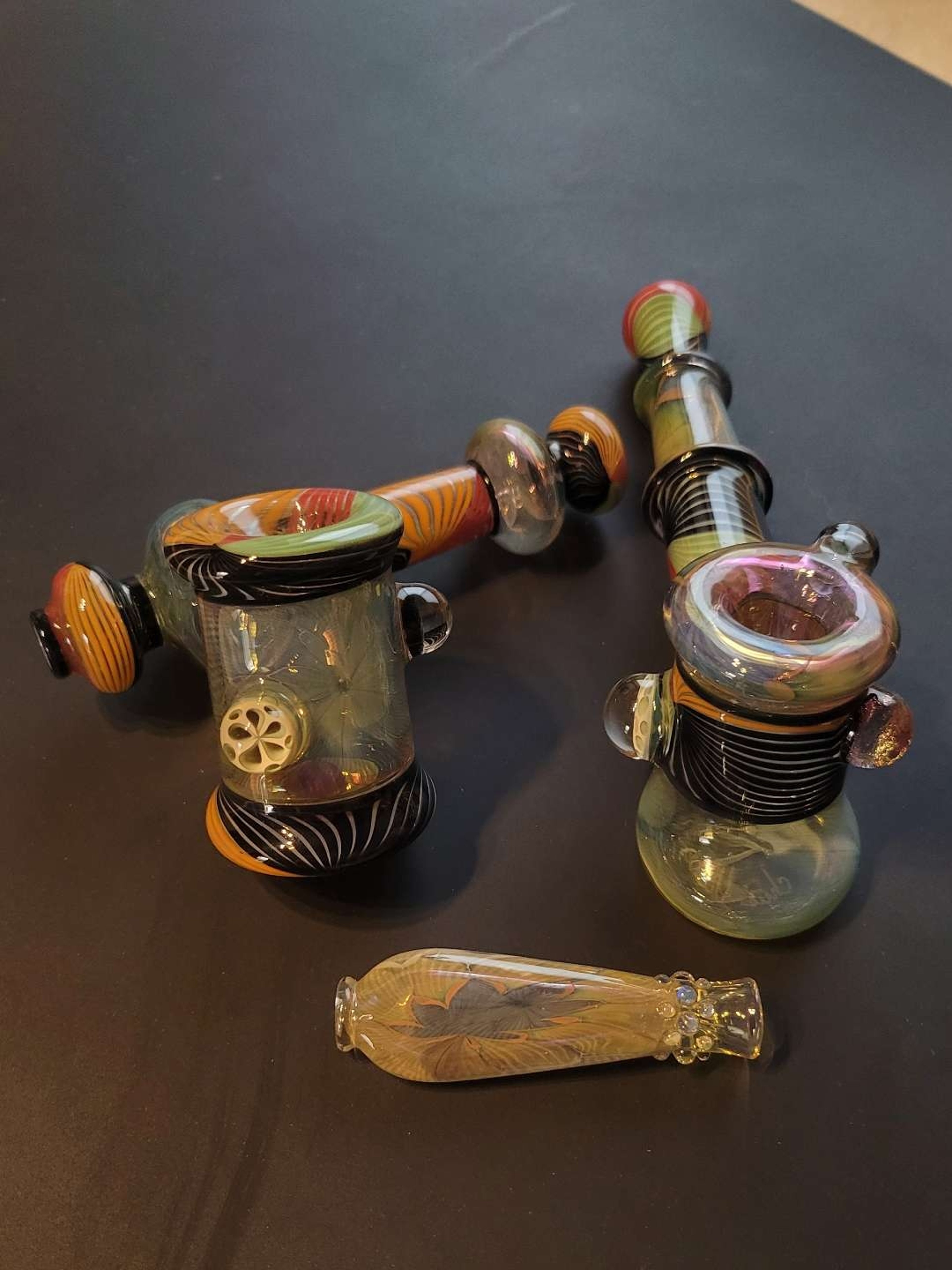 Preview pic of Chris Ahalt (CHA) Fumed Matching Set. Sold as set only.