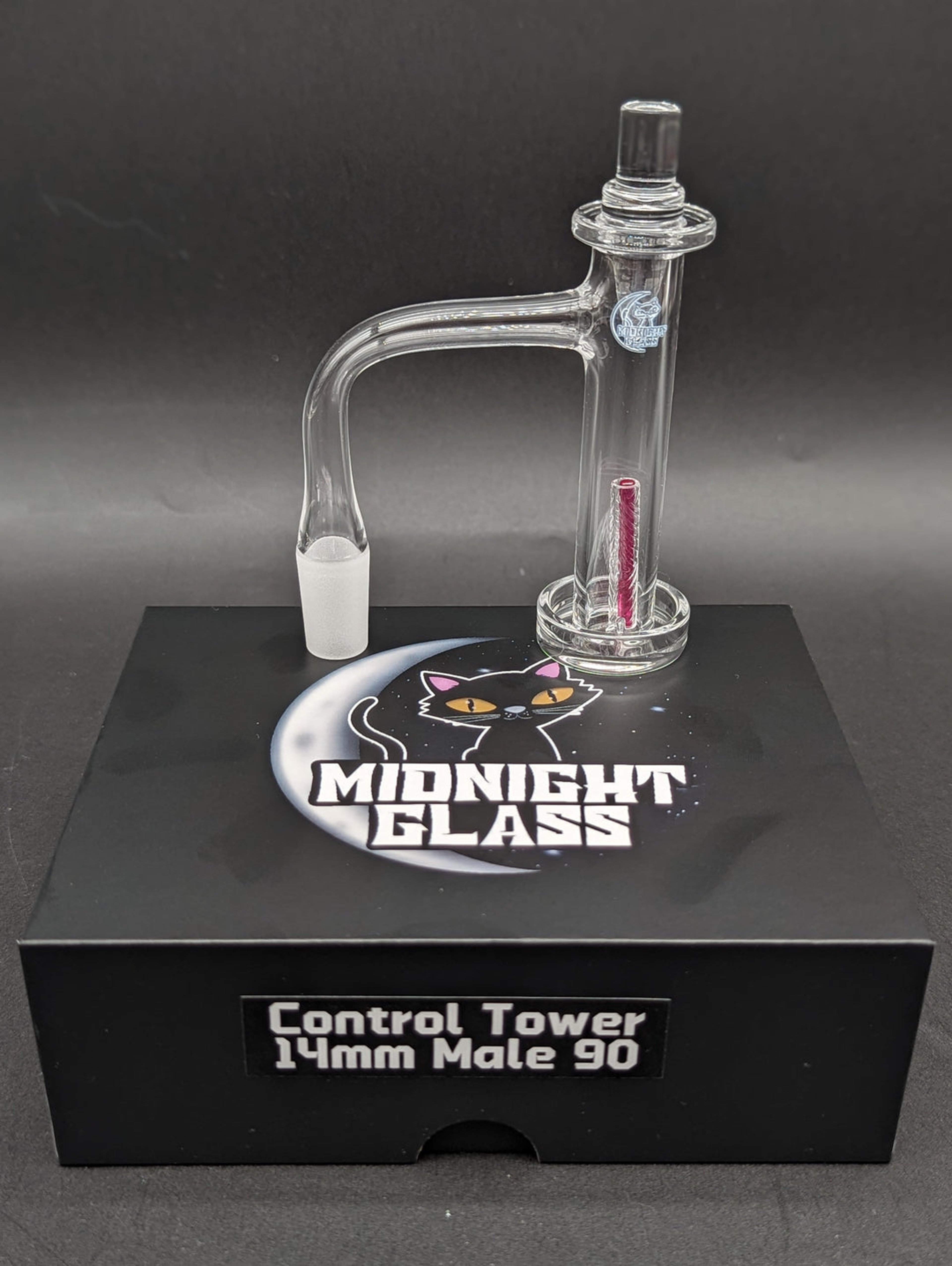 Preview pic of MIDNIGHT QUARTZ CONTROL TOWER BANGER SET 14MM
