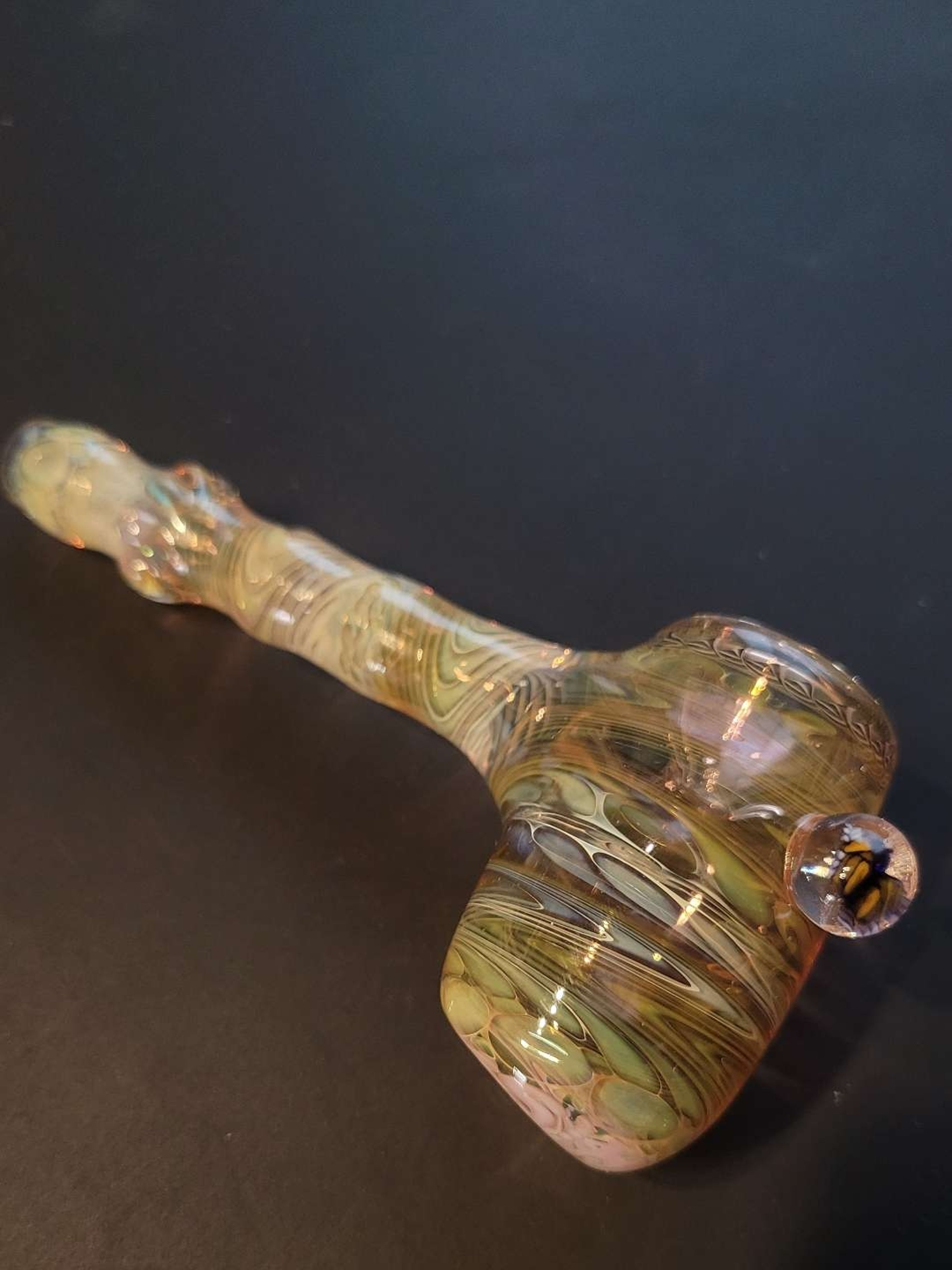 Hugh Glass Fumed Hammer Signed/Dated image 0