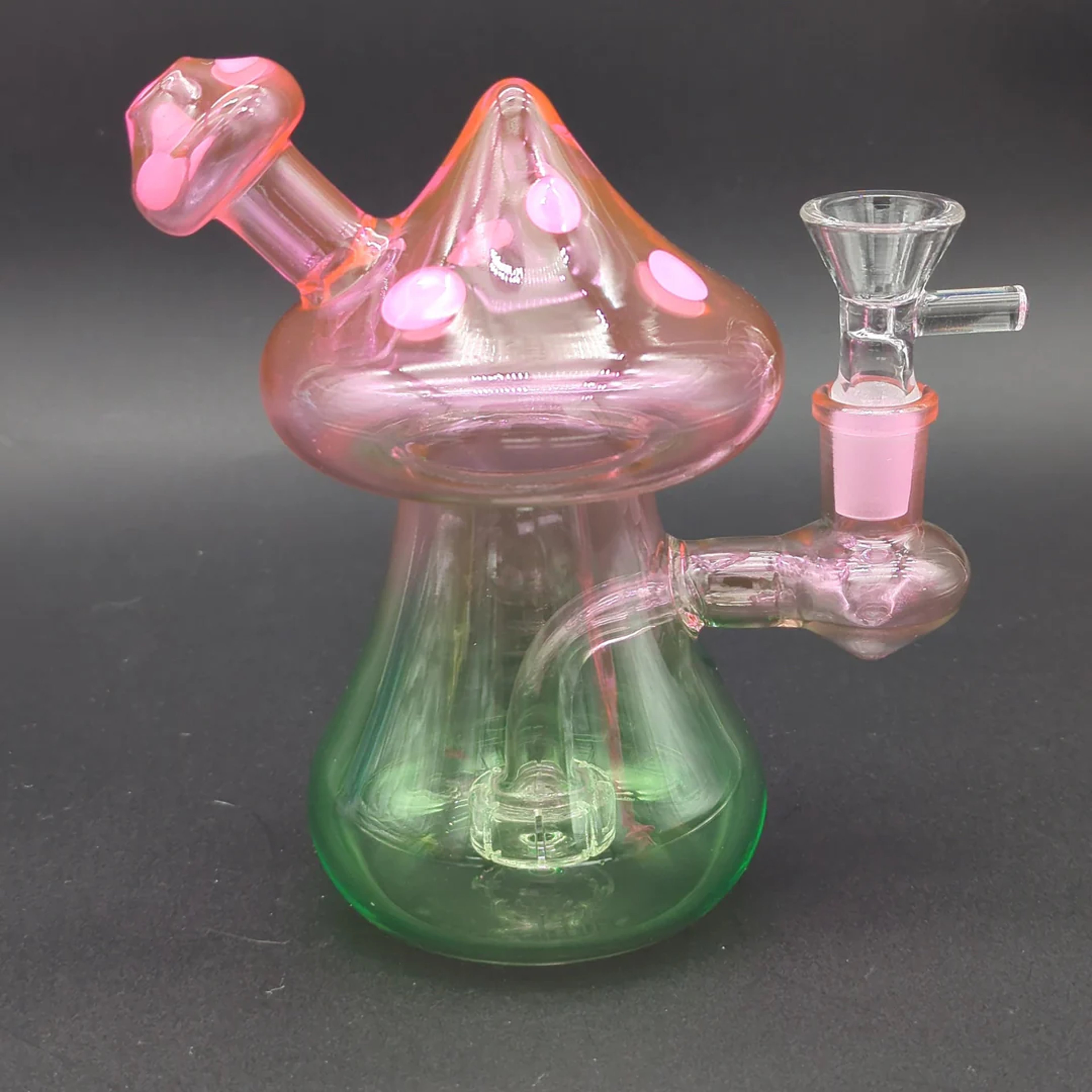 Preview pic of TWO TONE MUSHROOM BONGS W/ SHOWERHEAD PERC