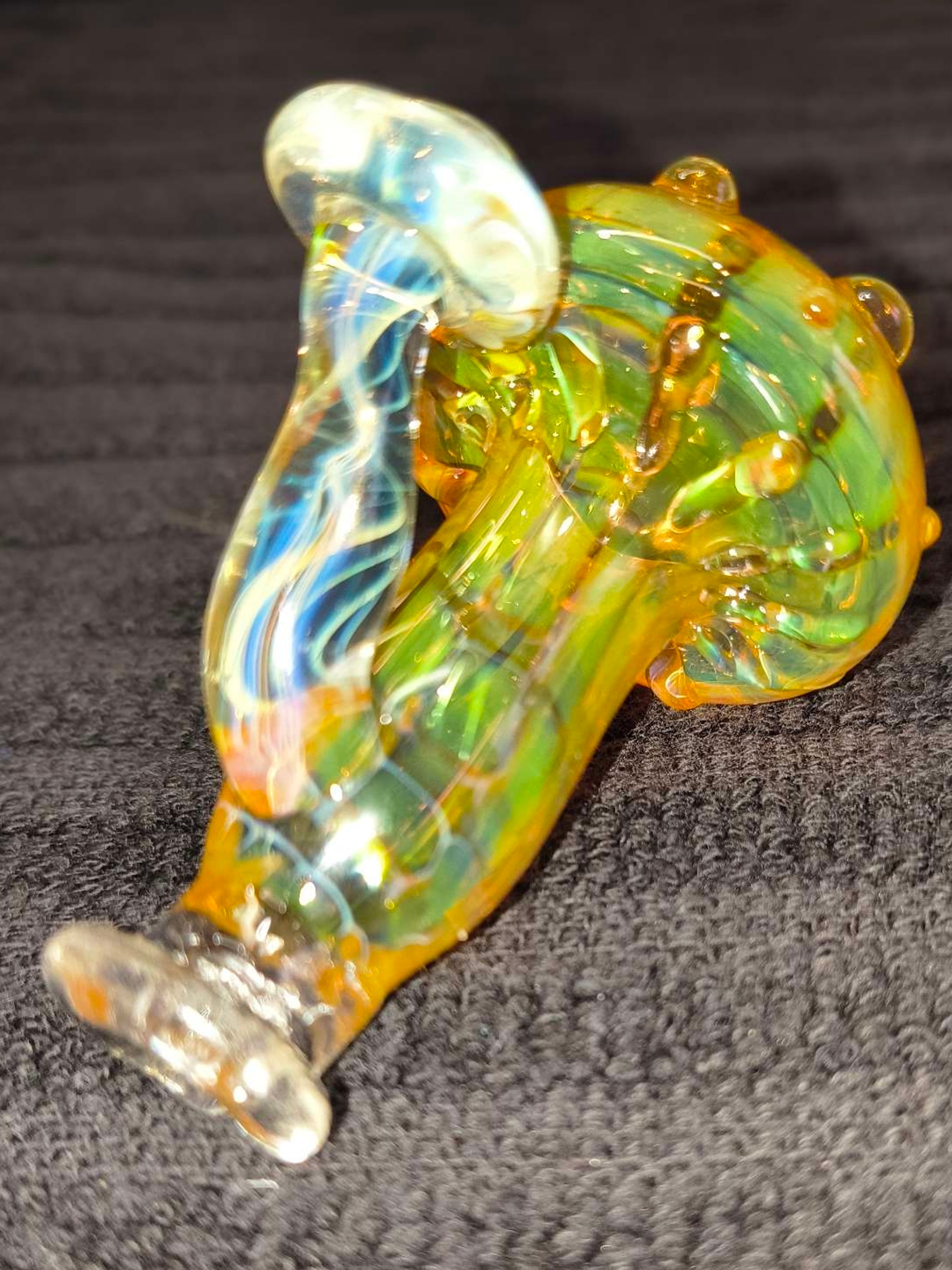 Pink UV-Fume Mushroom Pivot Top image 0