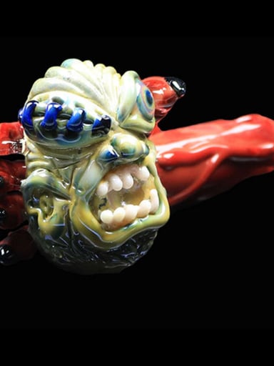 Preview pic of Devils Right Hand Zombie Face Pendant