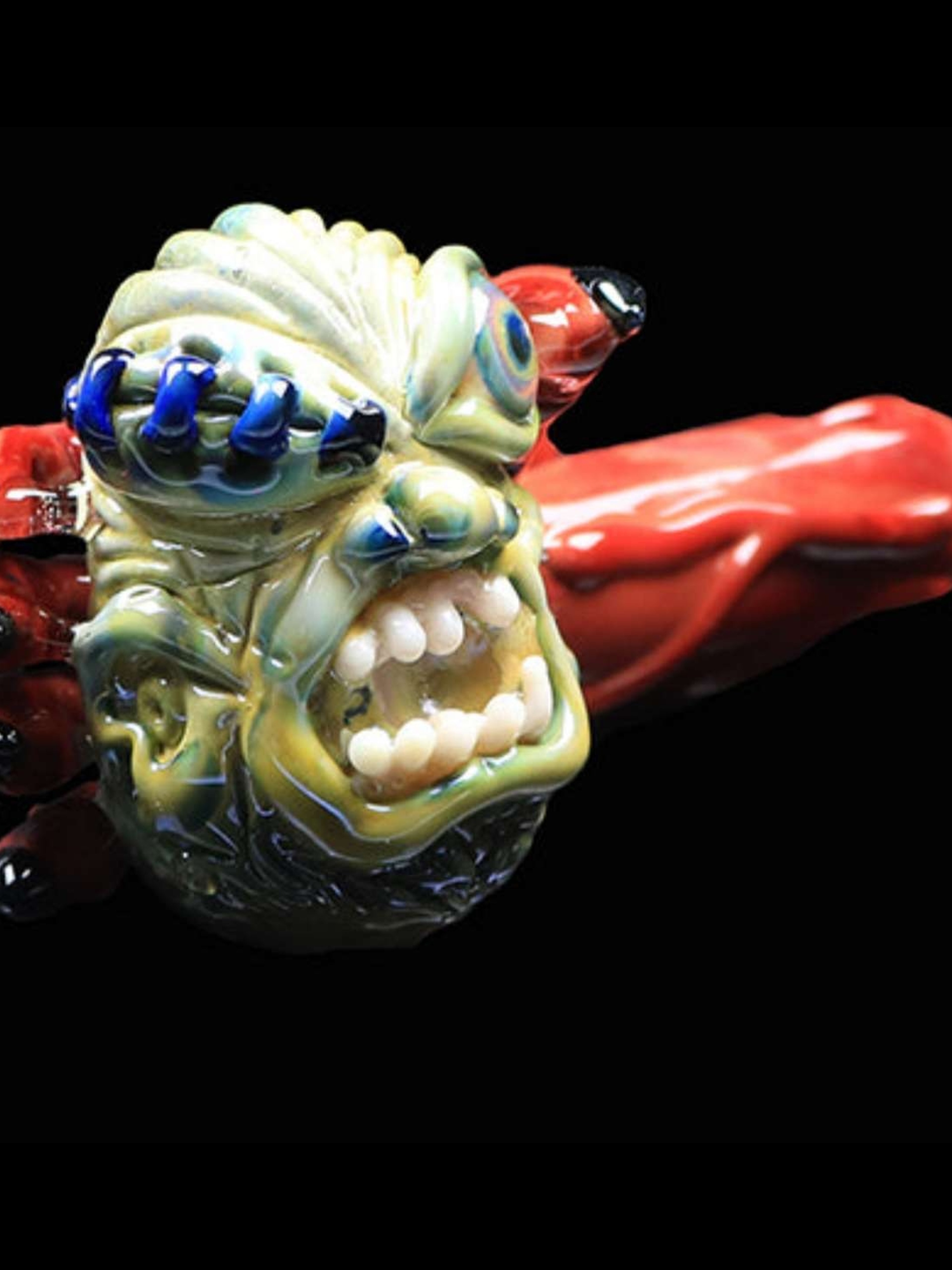 Preview pic of Devils Right Hand Zombie Face Pendant
